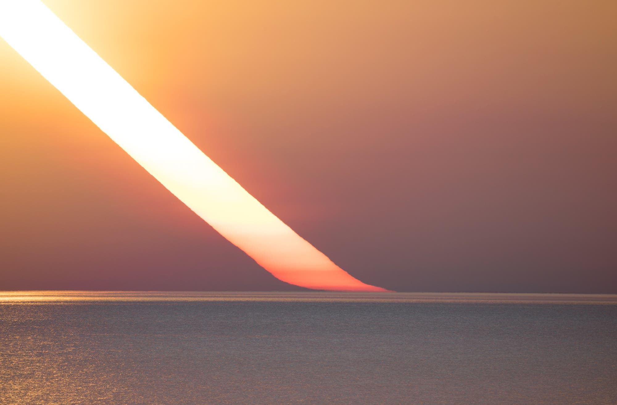 Sonnenuntergang der anderen Art