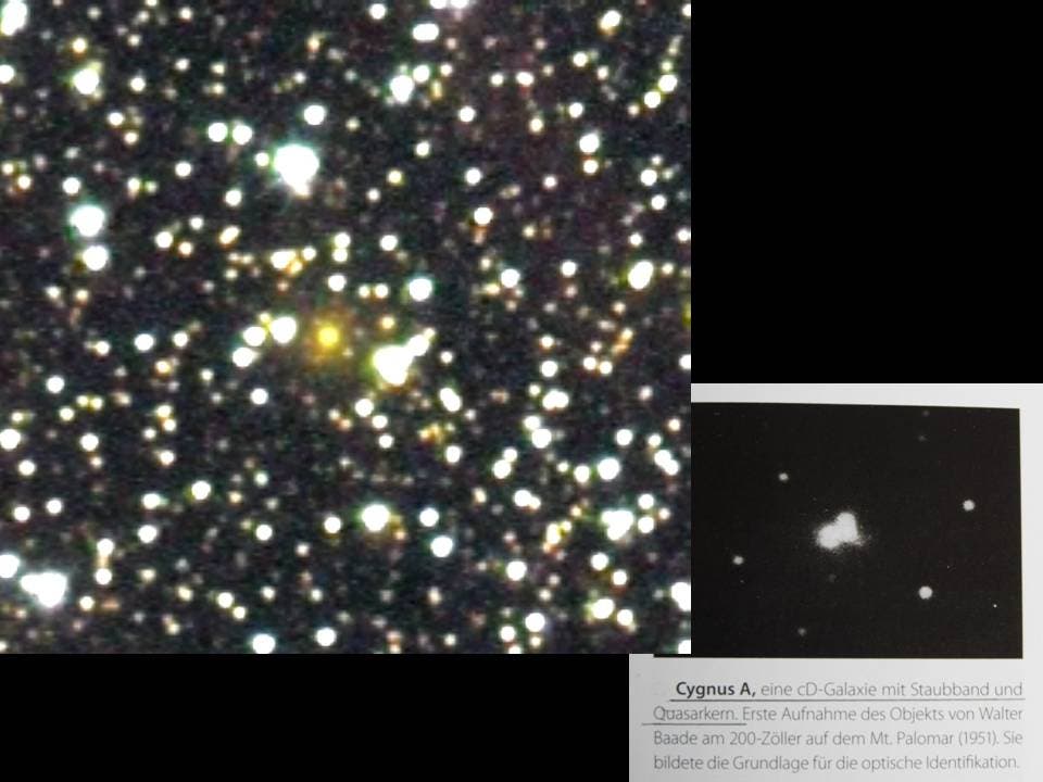 Radiogalaxie Cygnus A (3C 405), (3)