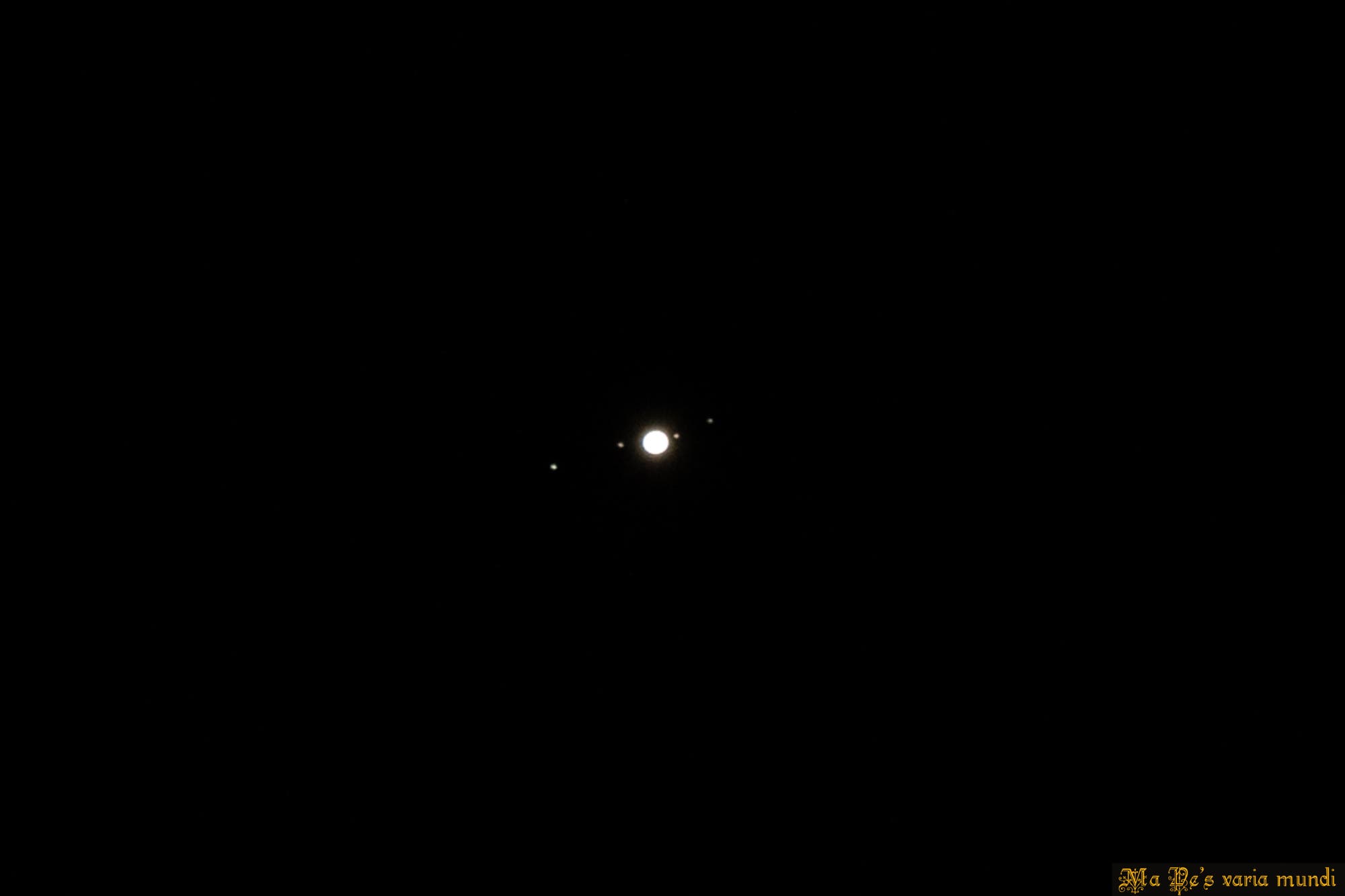 Jupiter mit seinen Monden