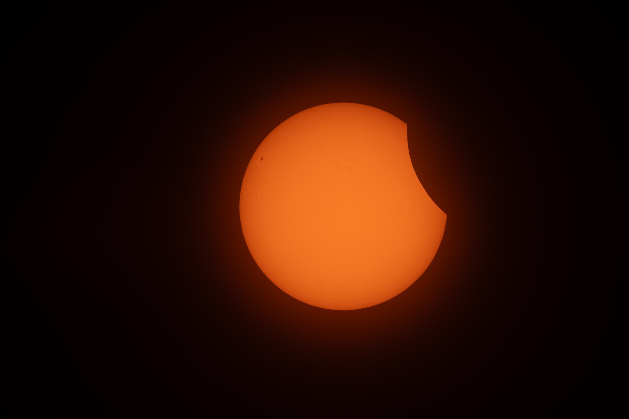 partielle Sonnenfinsternis am 29. März 2025