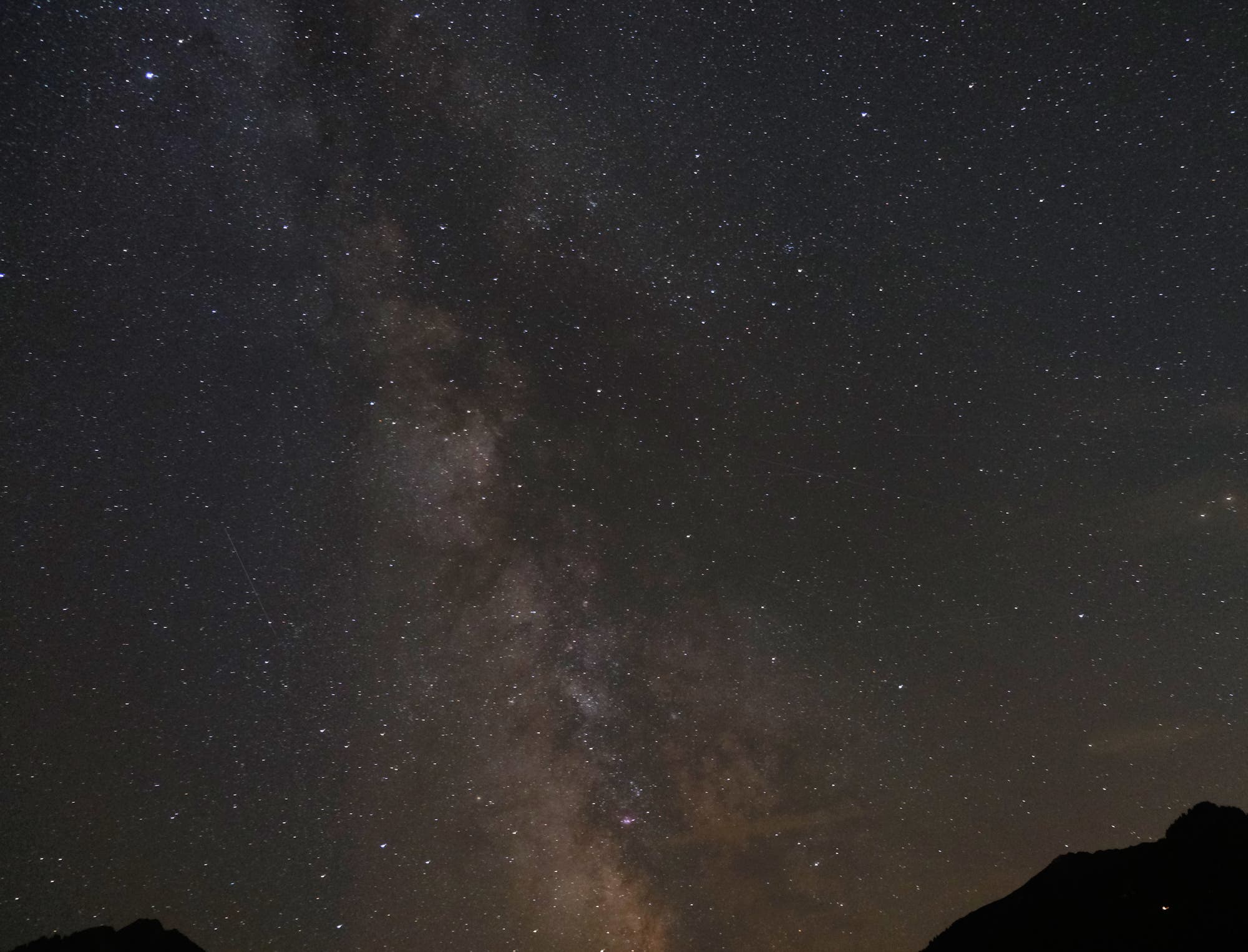 Milchstraße über dem Allgäu