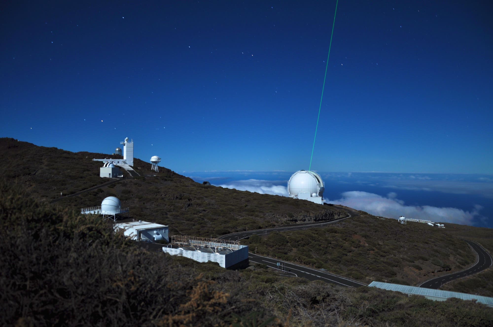 Laser Guide Star für das William-Herschel-Teleskop 