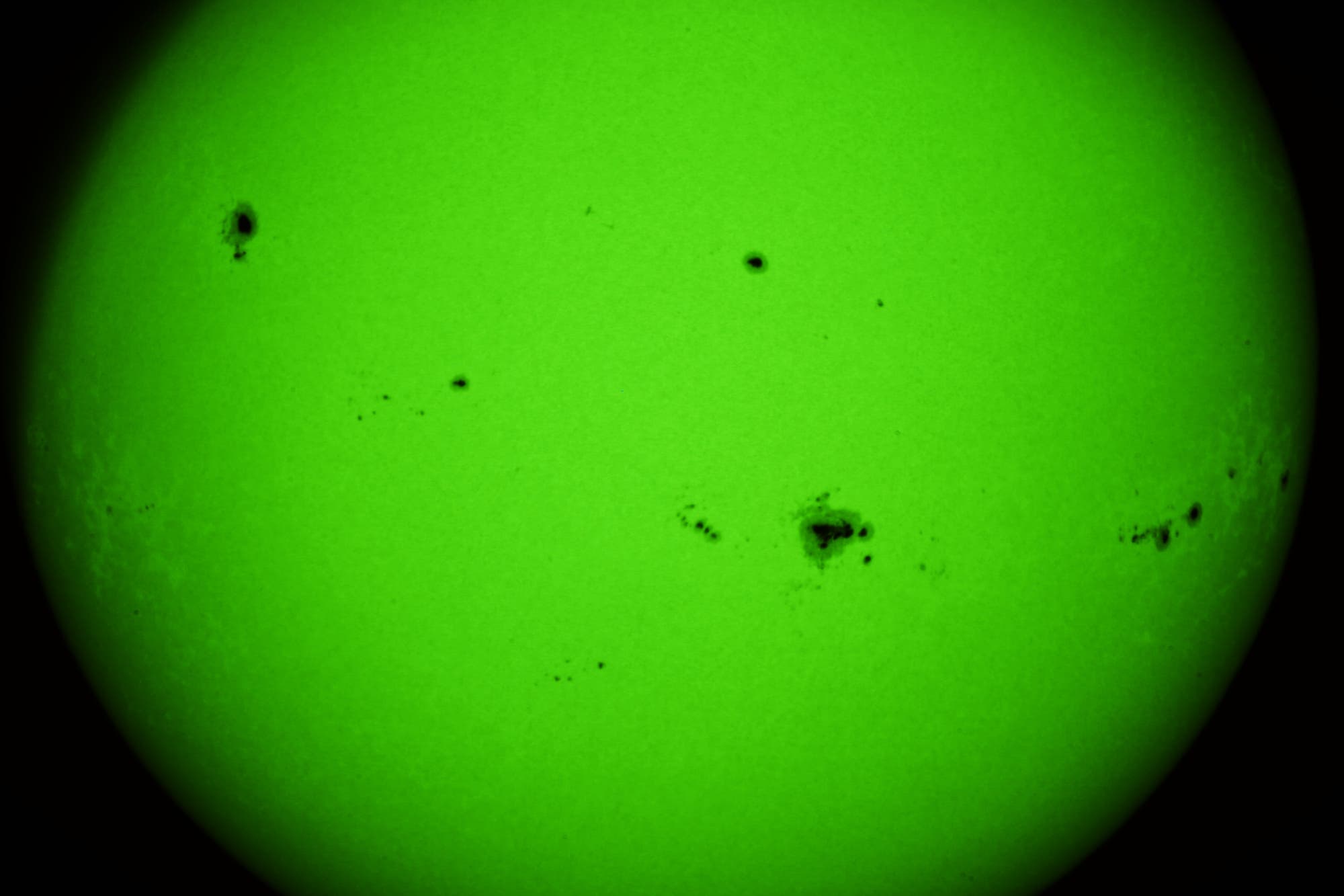 Die Sonne am 11. august 2024