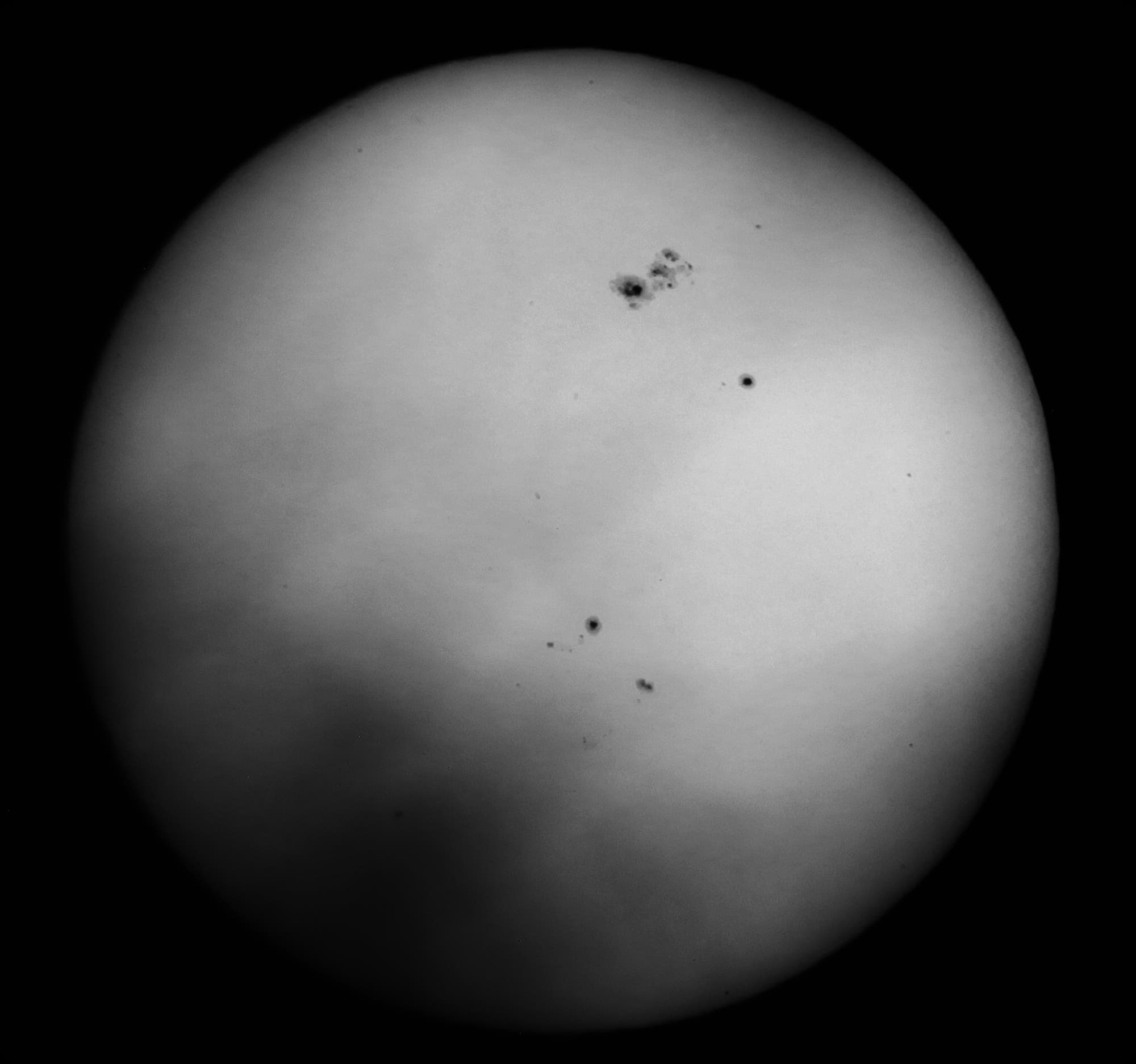 Die Sonne am 11. November 2025