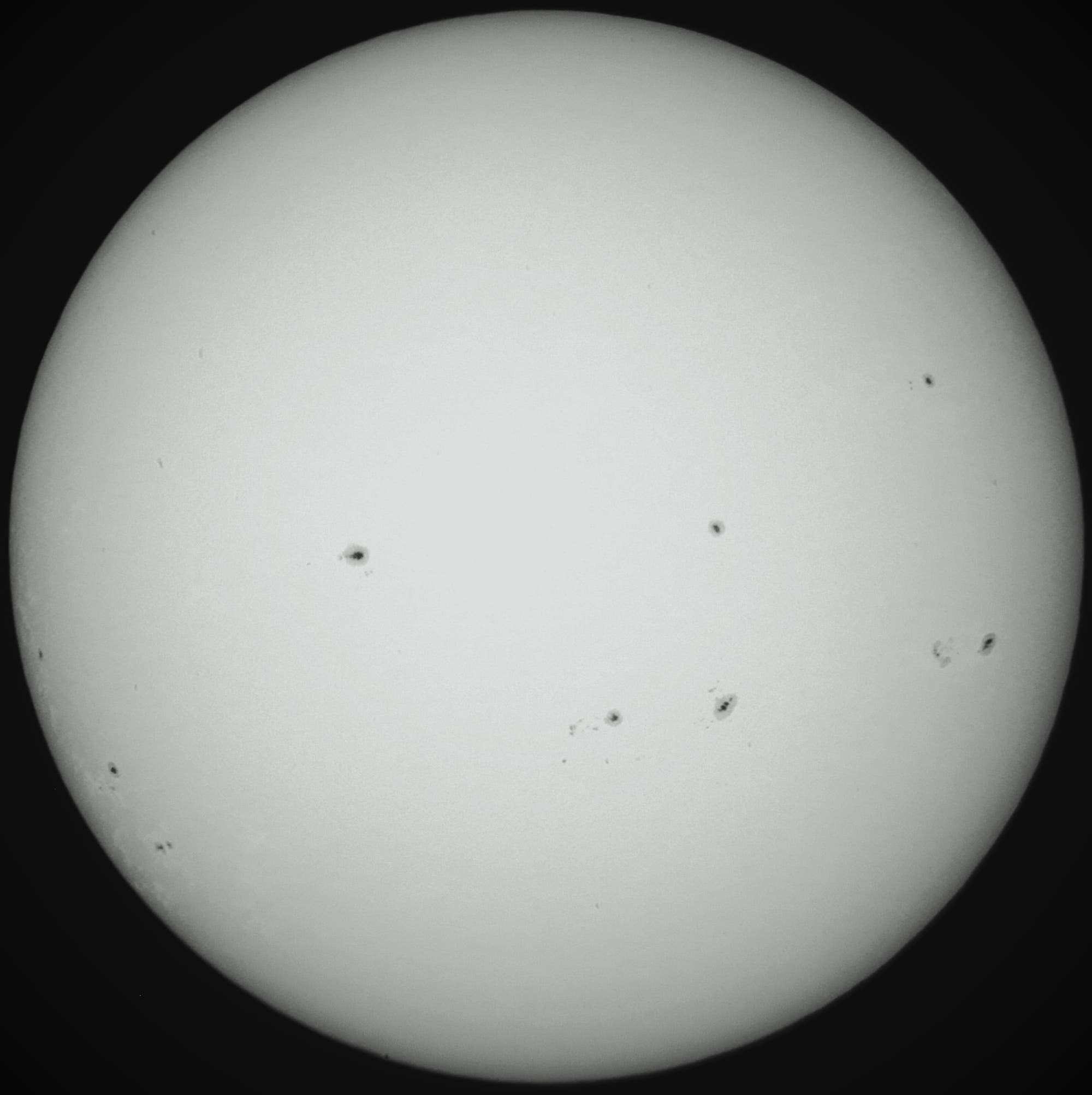 Die Sonne am 21. September 2025