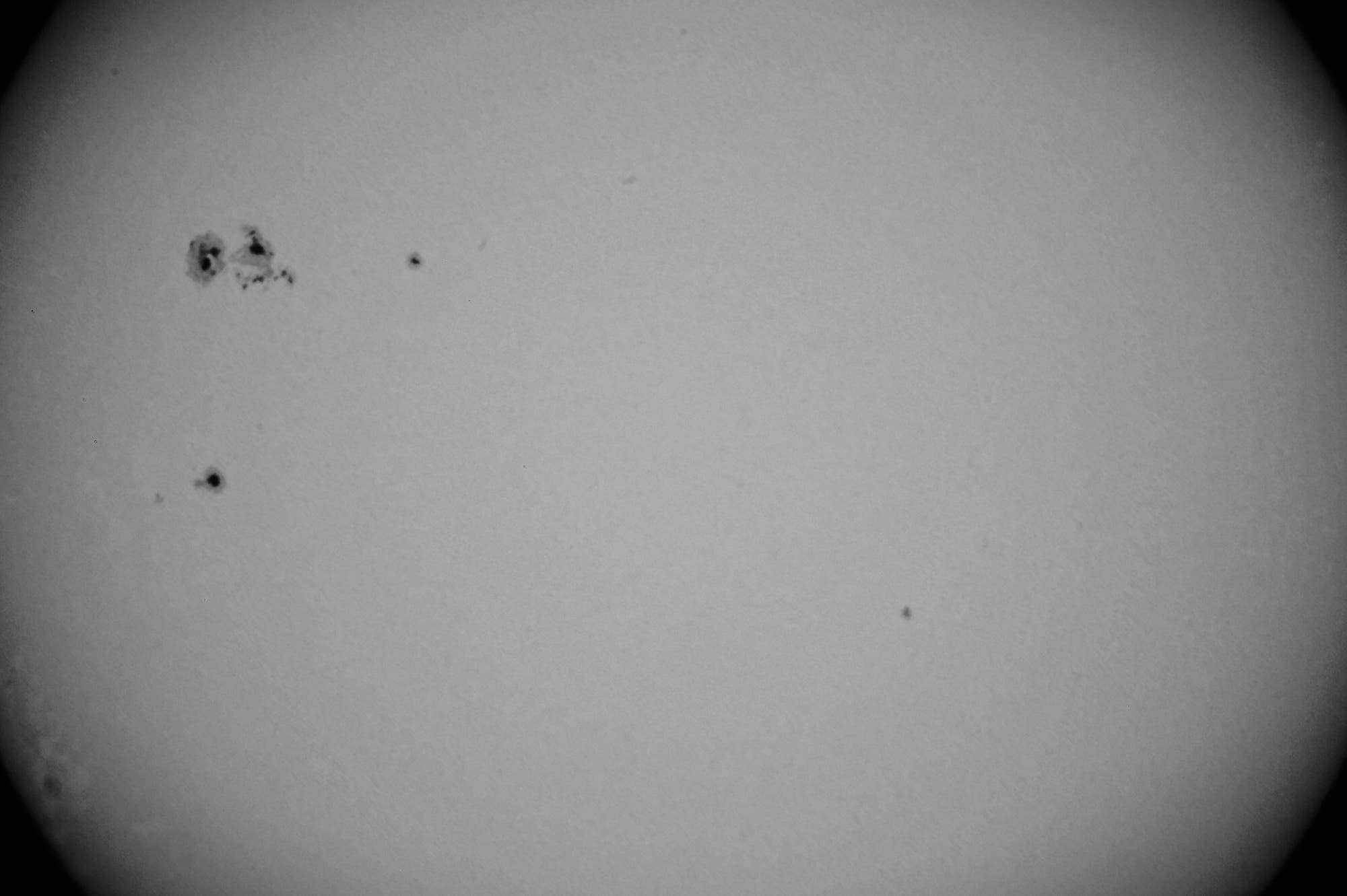 Die Sonne am 6. November 2025