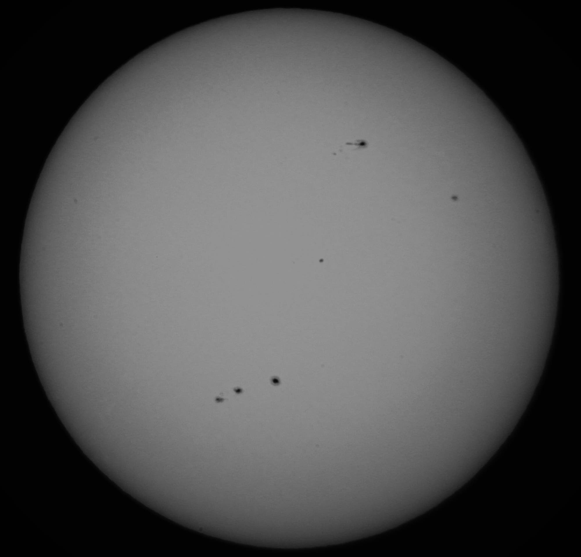 Die Sonne am 7. September 2025