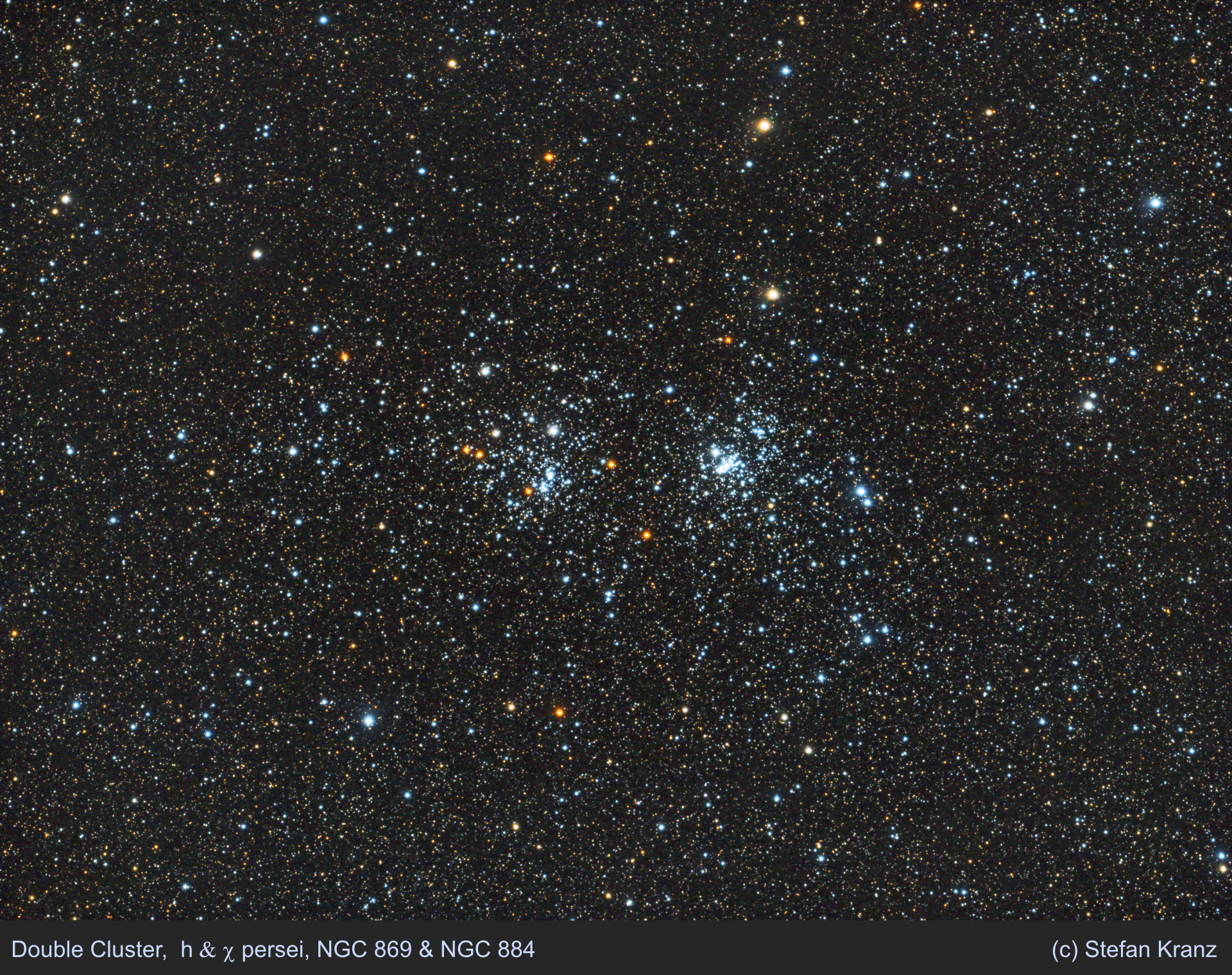 h&chi persei, NGC 869, NGC 884