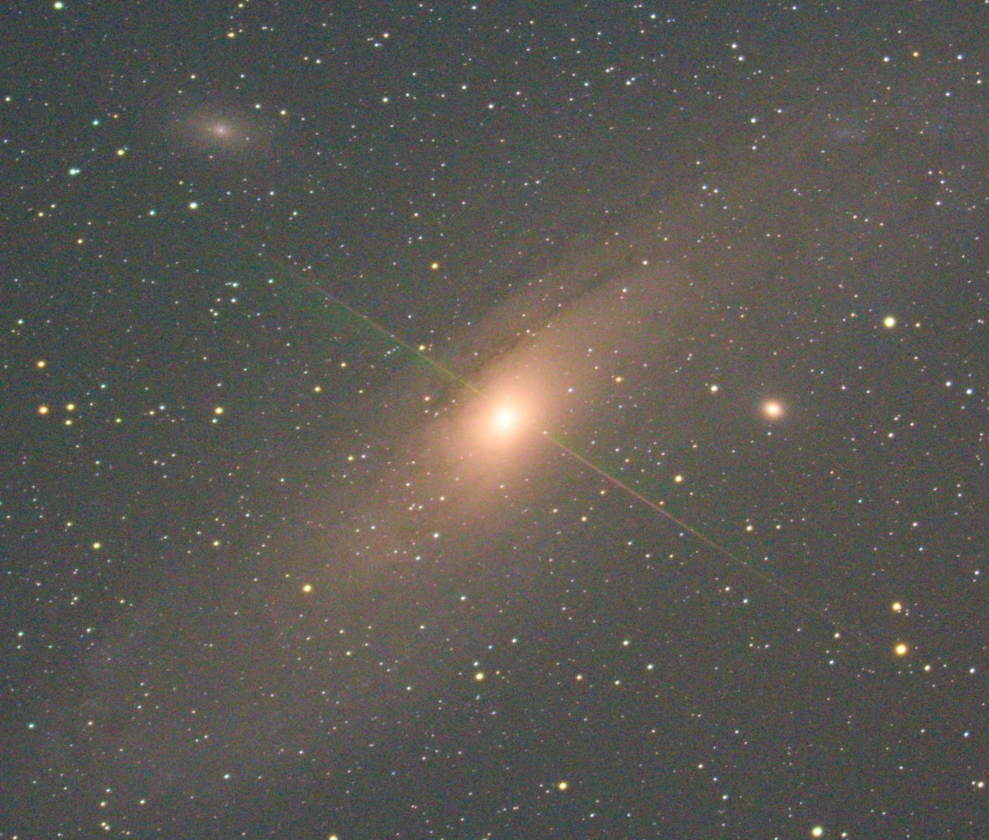 Perseidendurchflug Andromeda