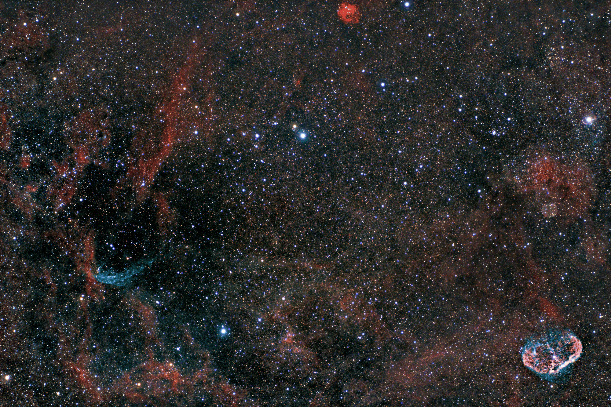 WR 134 und NGC 6888