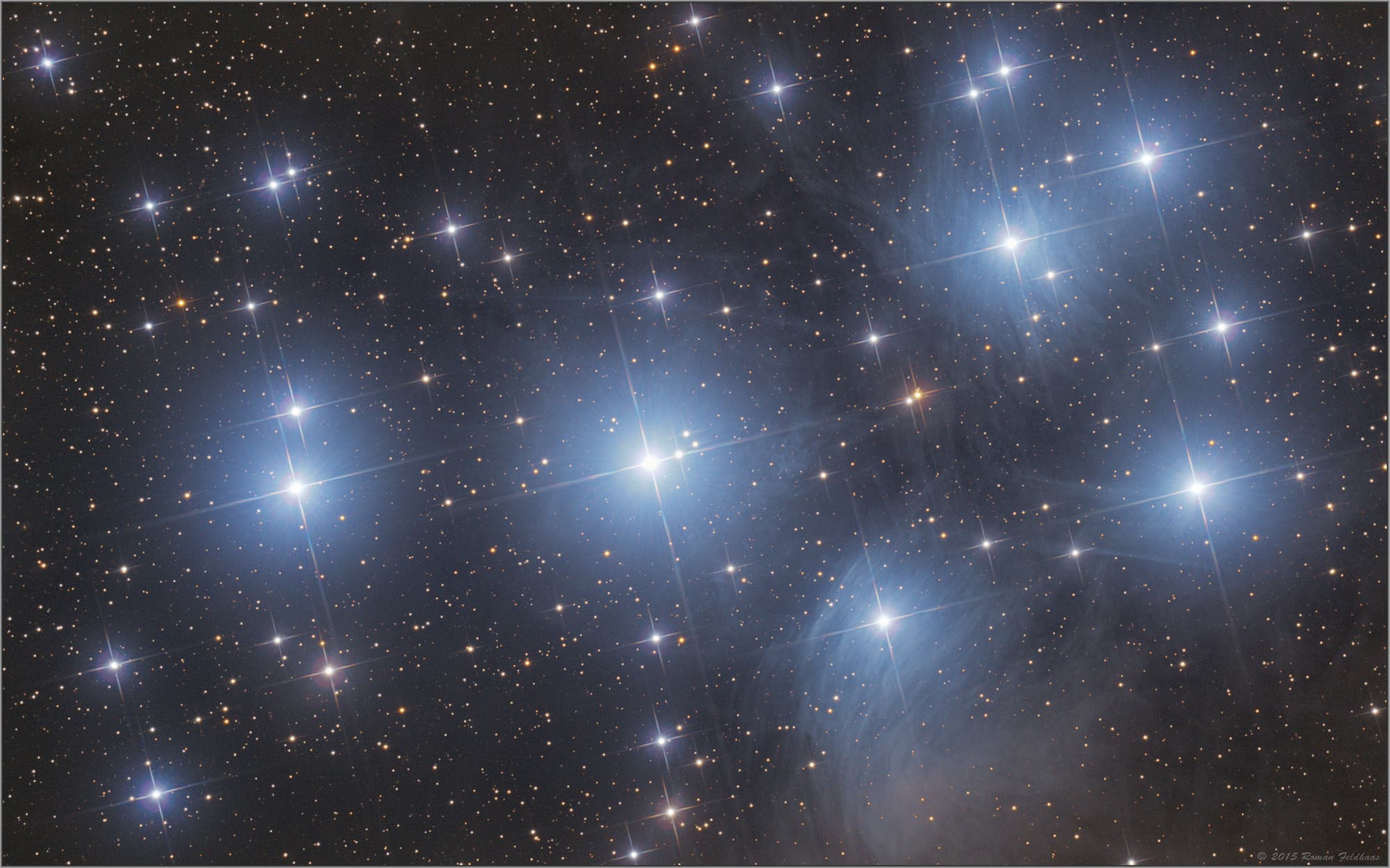 Alle Jahre wieder (Messier 45 - die Plejaden)