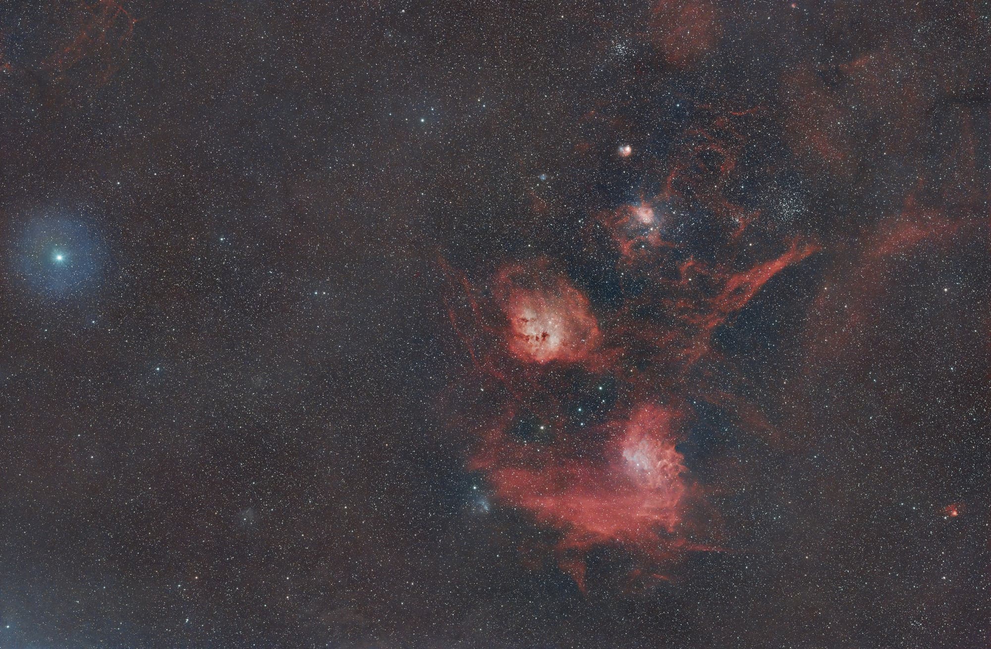 Nebel und Sternhaufen