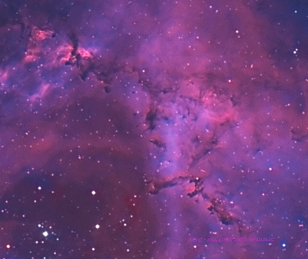 NGC 2244, Ausschnitt