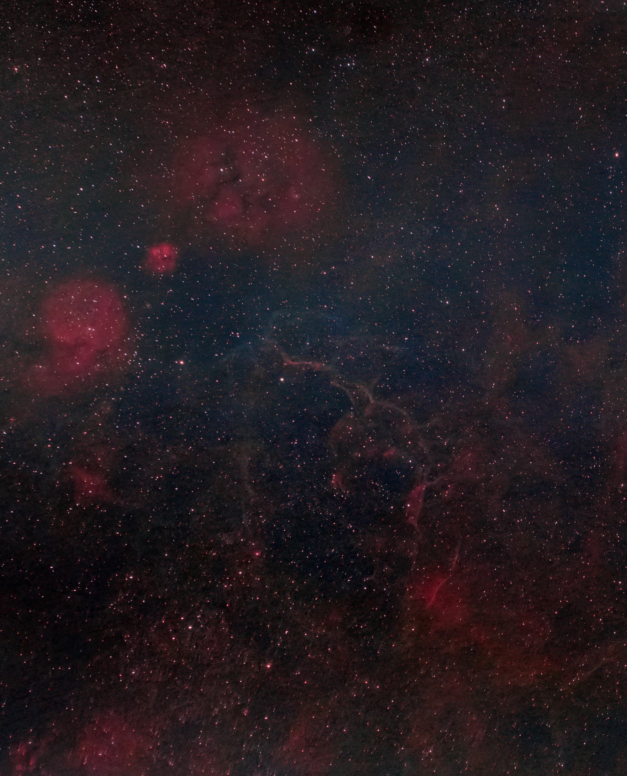 Gum Nebula Complex in Vela