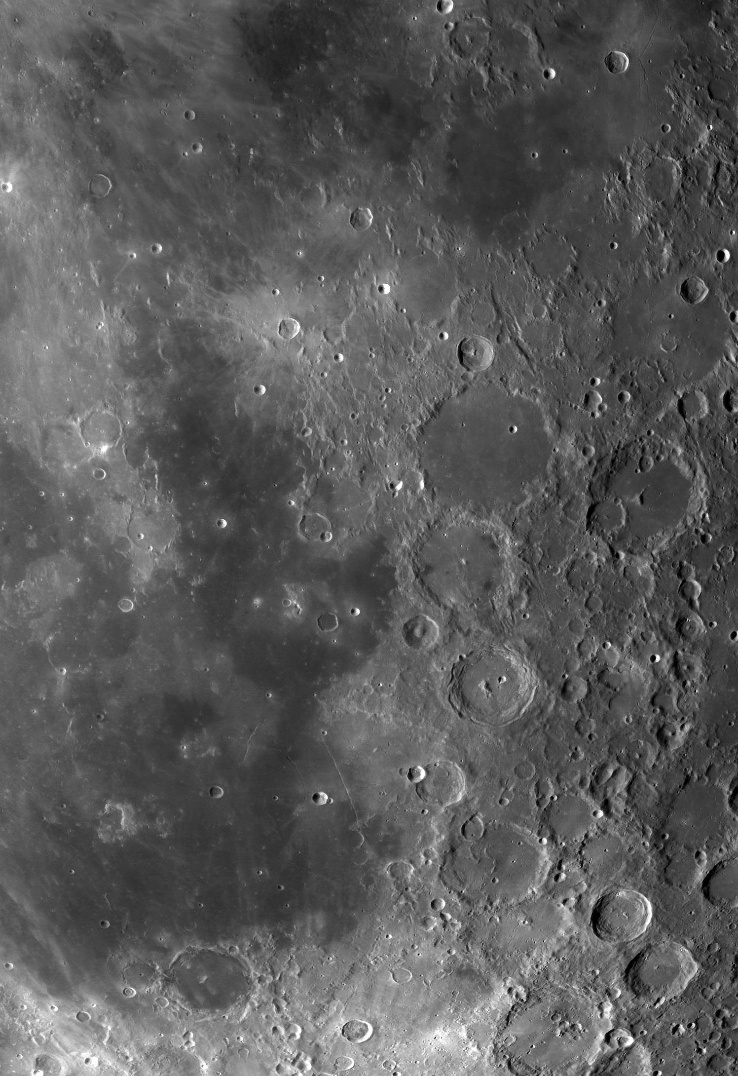Der Mond am 2. August 2018 (2)