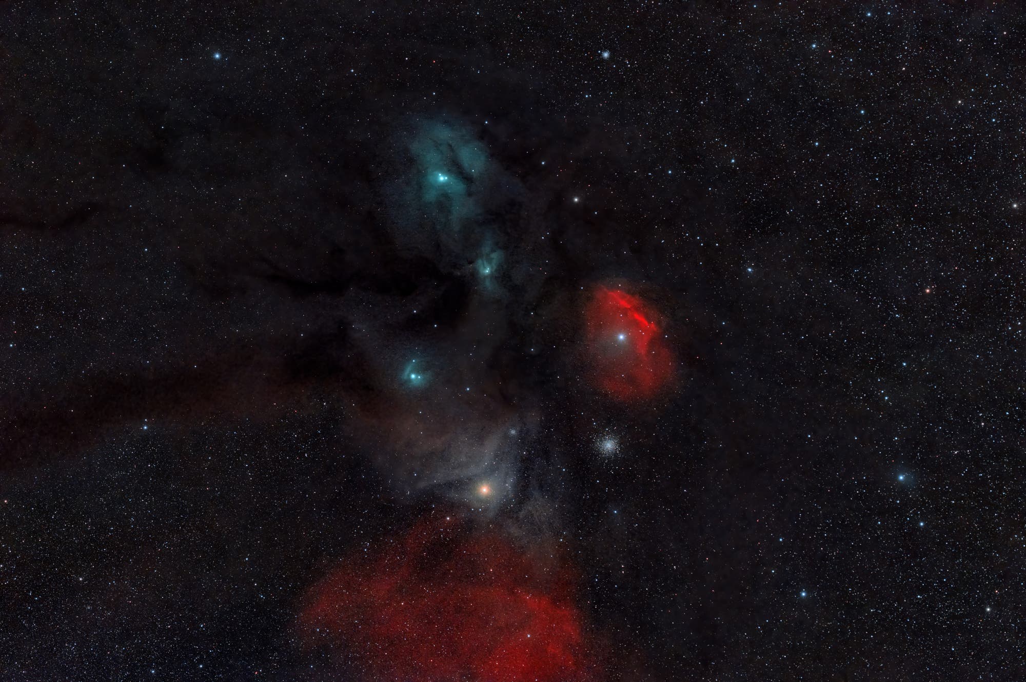 Antares & Rho Ophiuchi