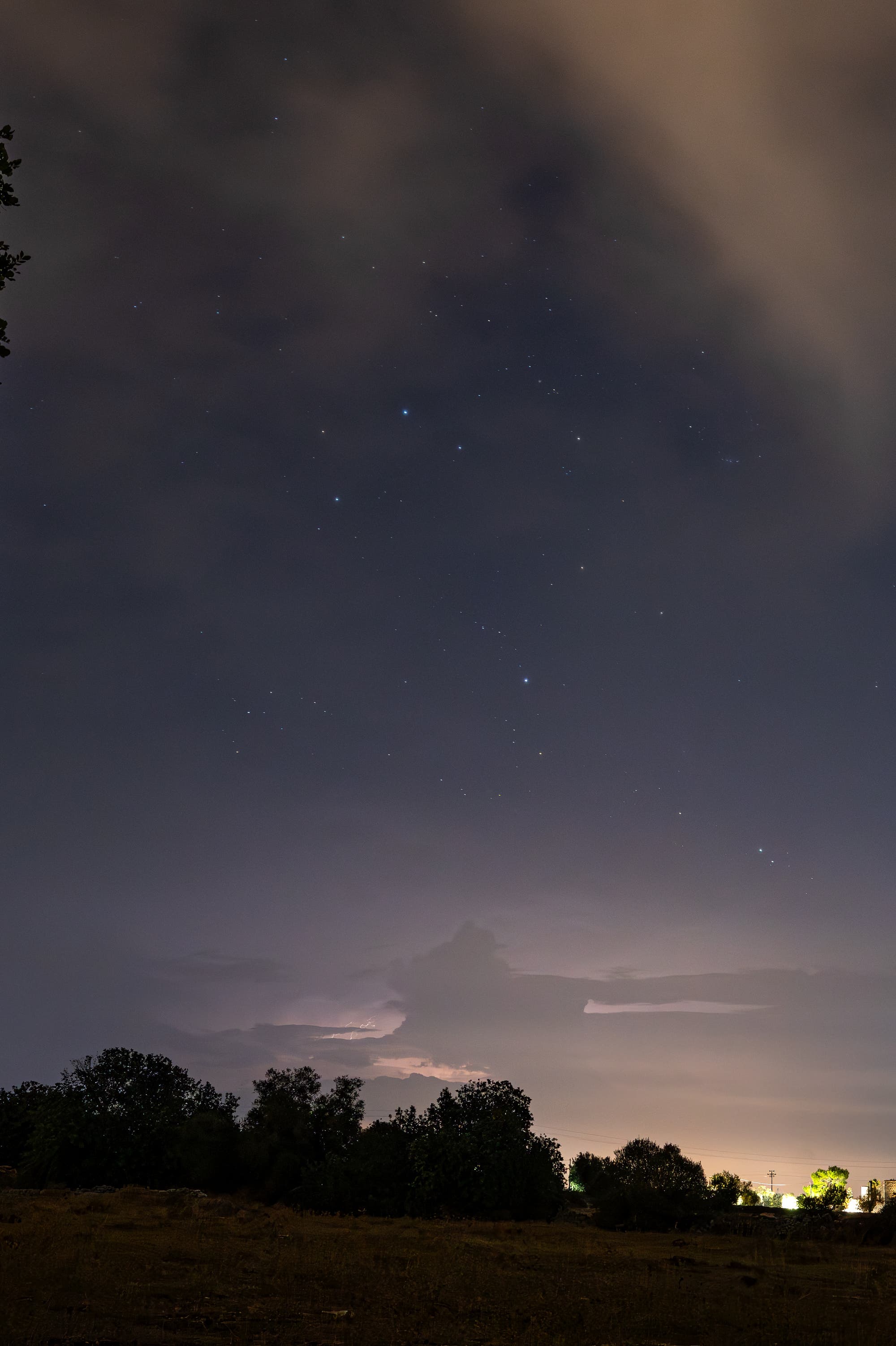 The archer over the storm