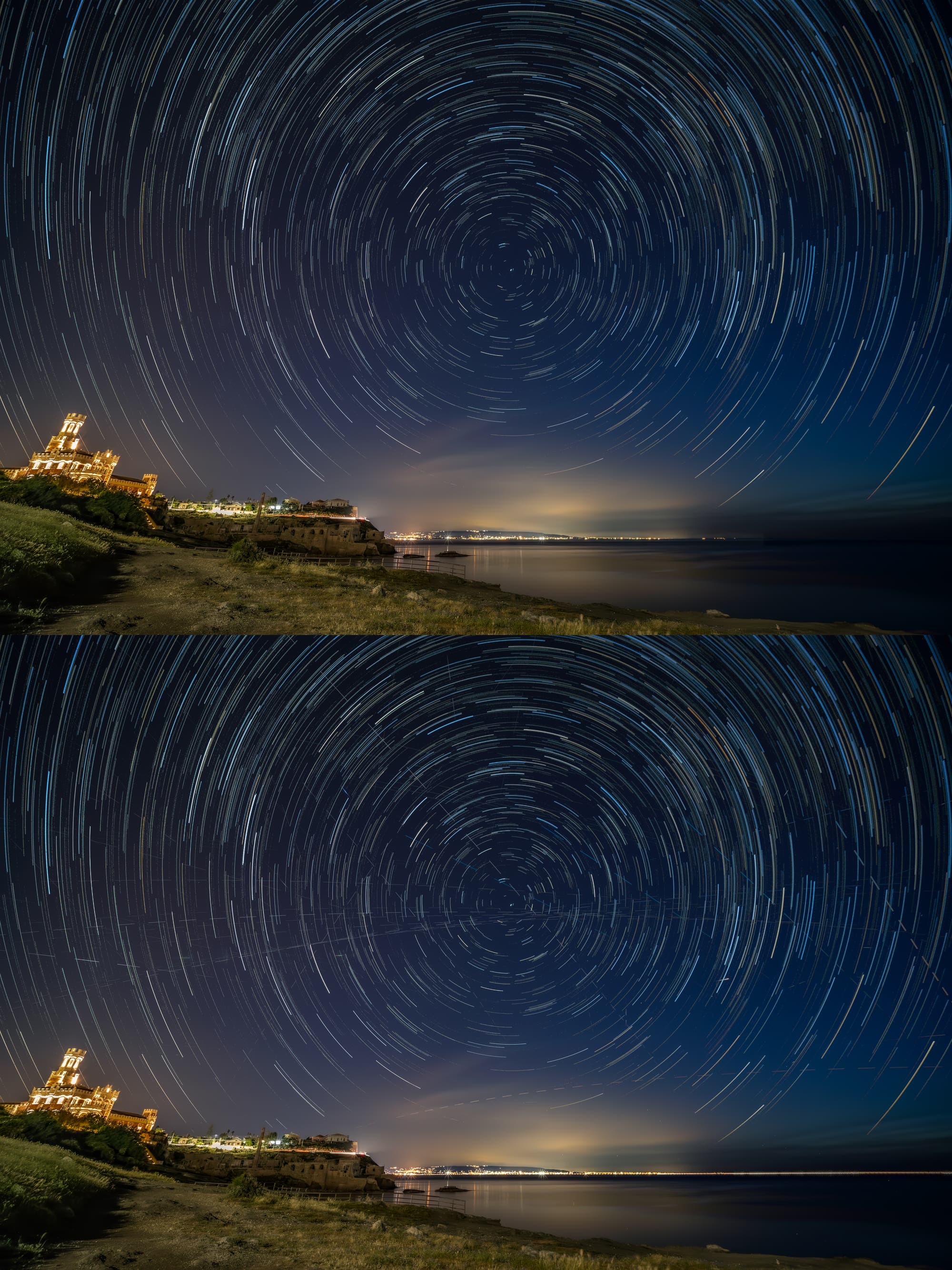 Star trails