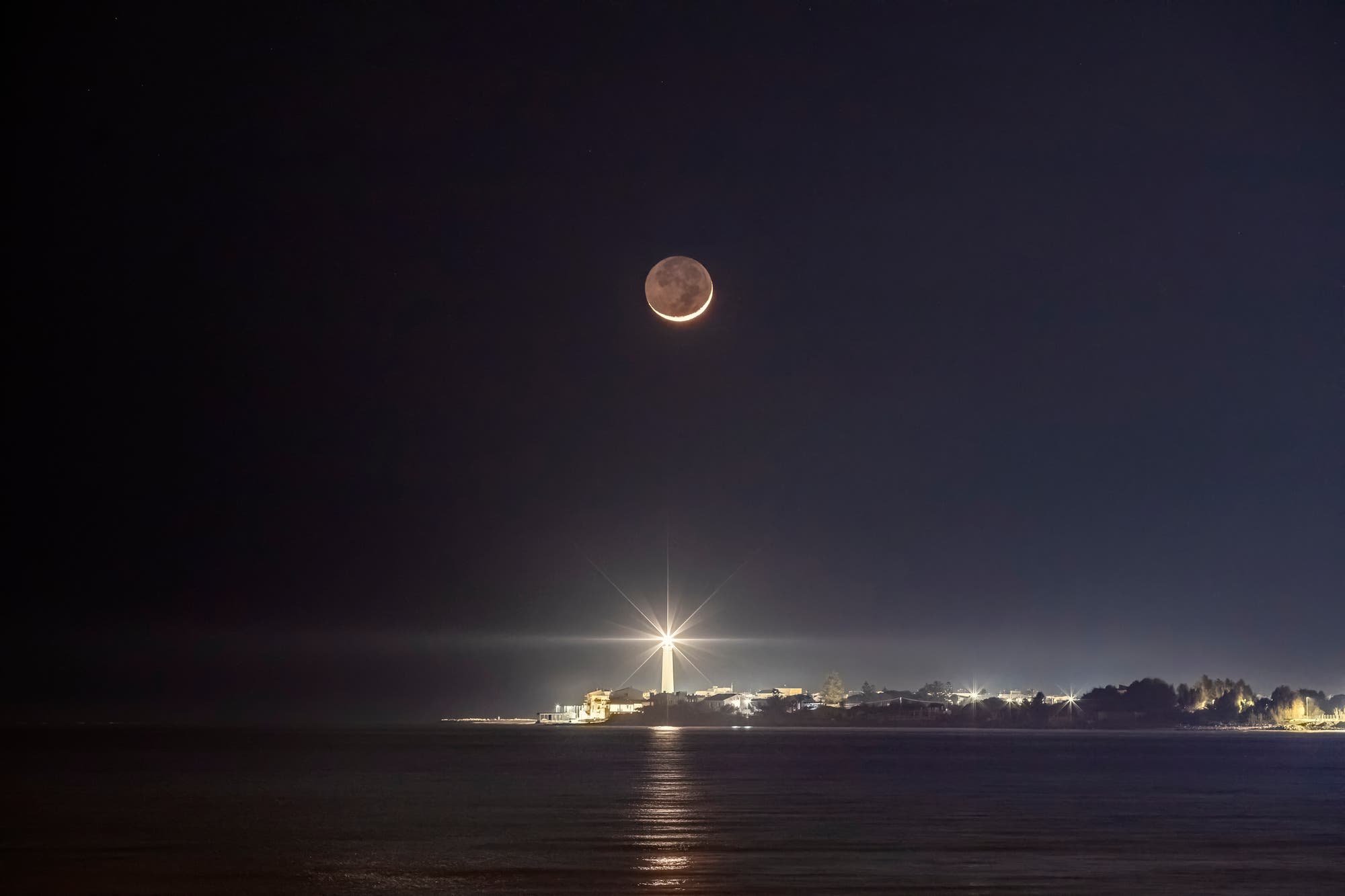 The Moon & the Lighthouse