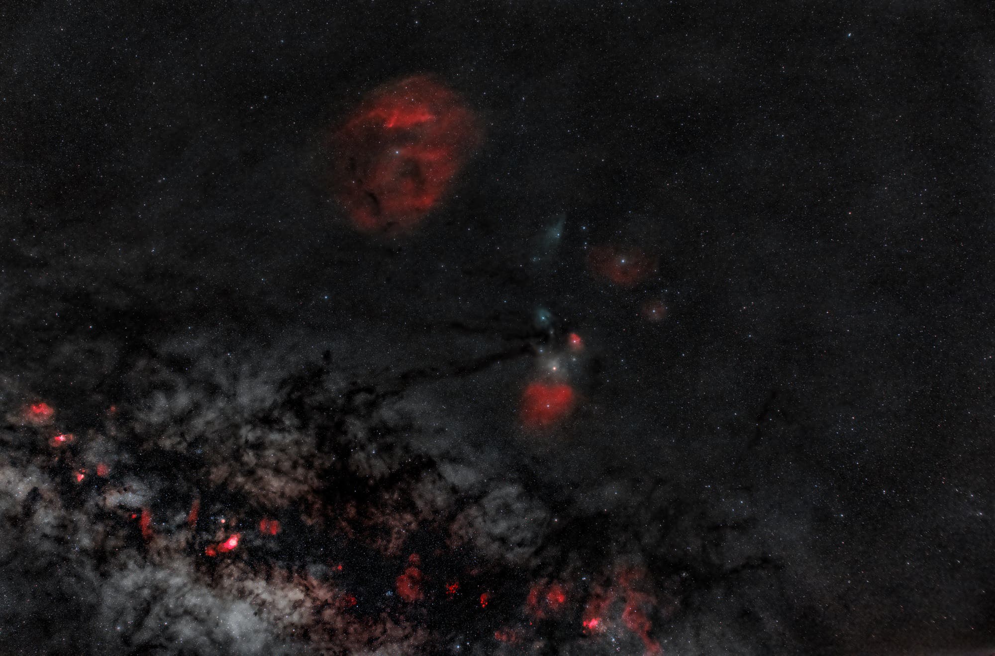 The summer milky way