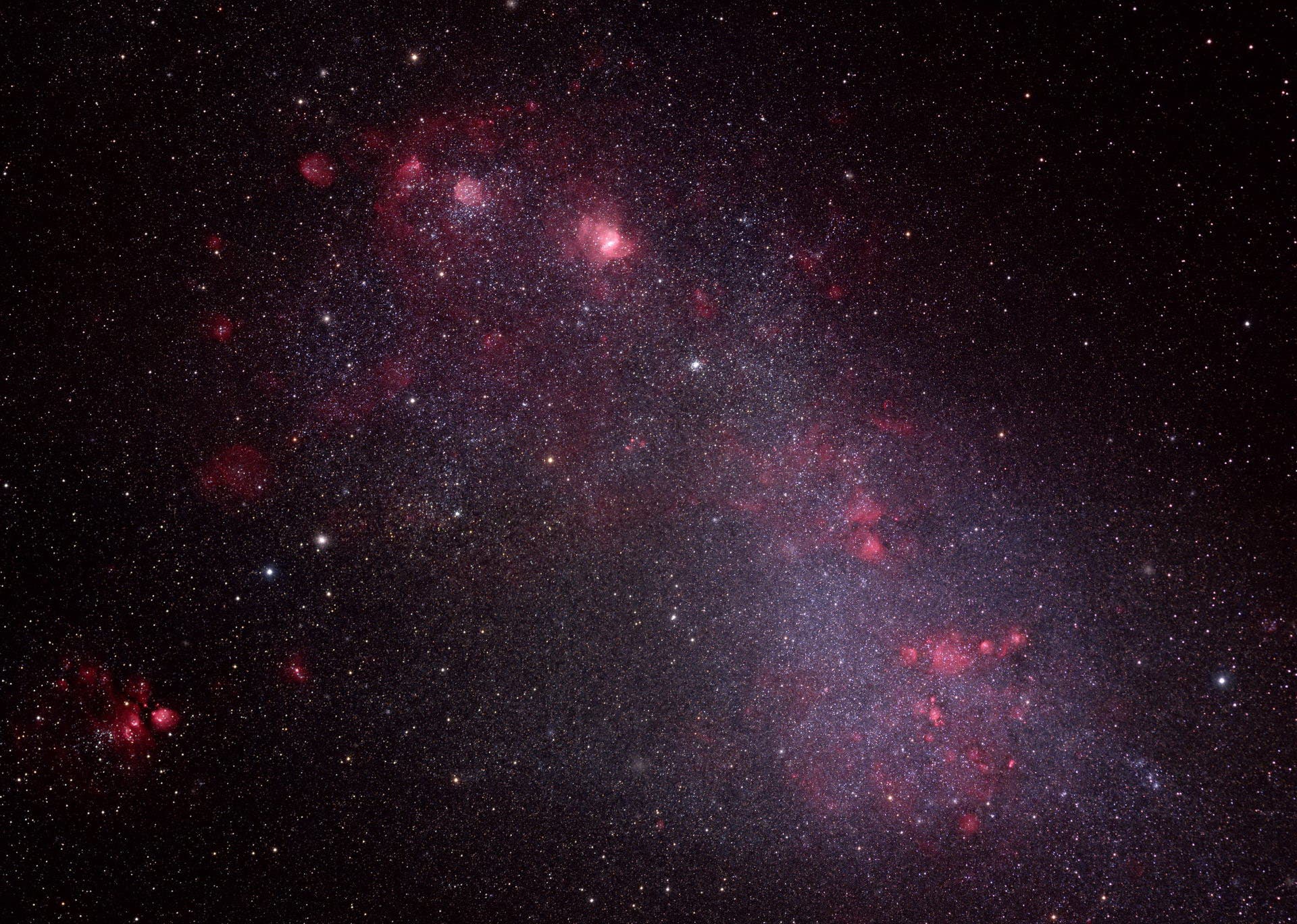 H-II-Gebiete der Kleinen Magellanschen Wolke