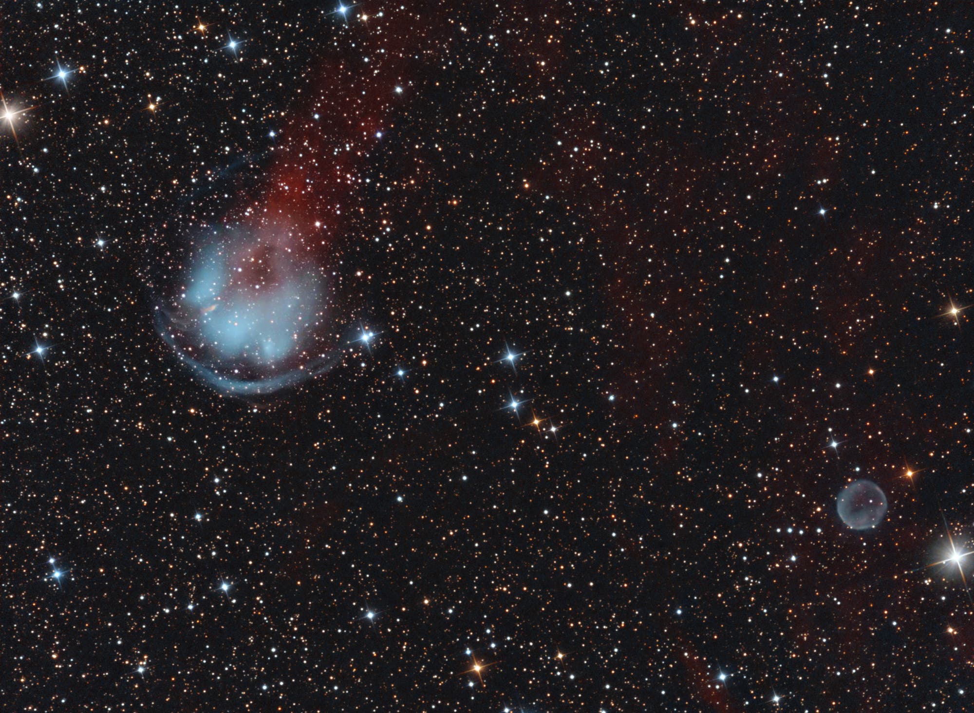 HFG 1 & Abell 6 Planetarische Nebel