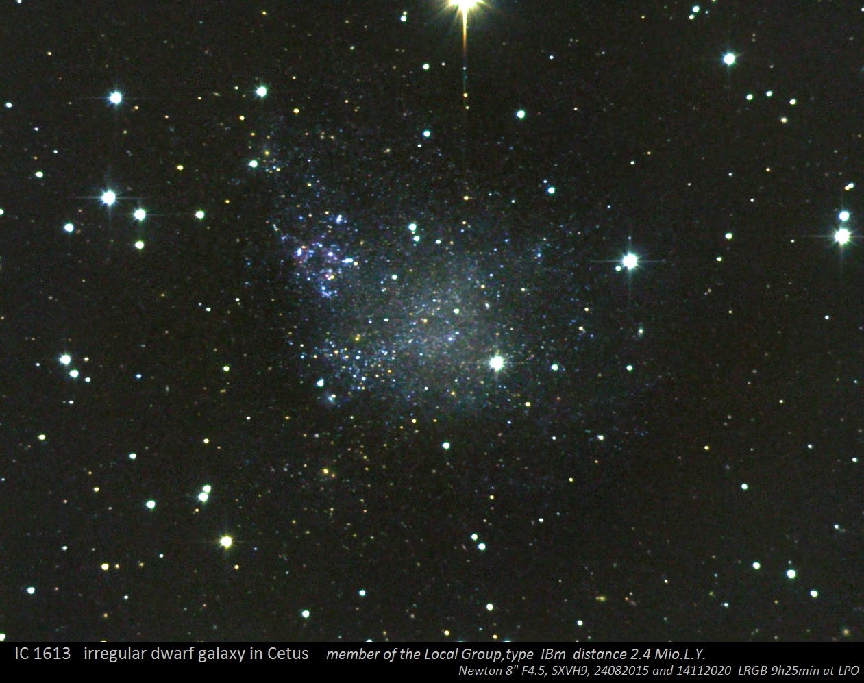 IC 1613 Zwerggalaxie