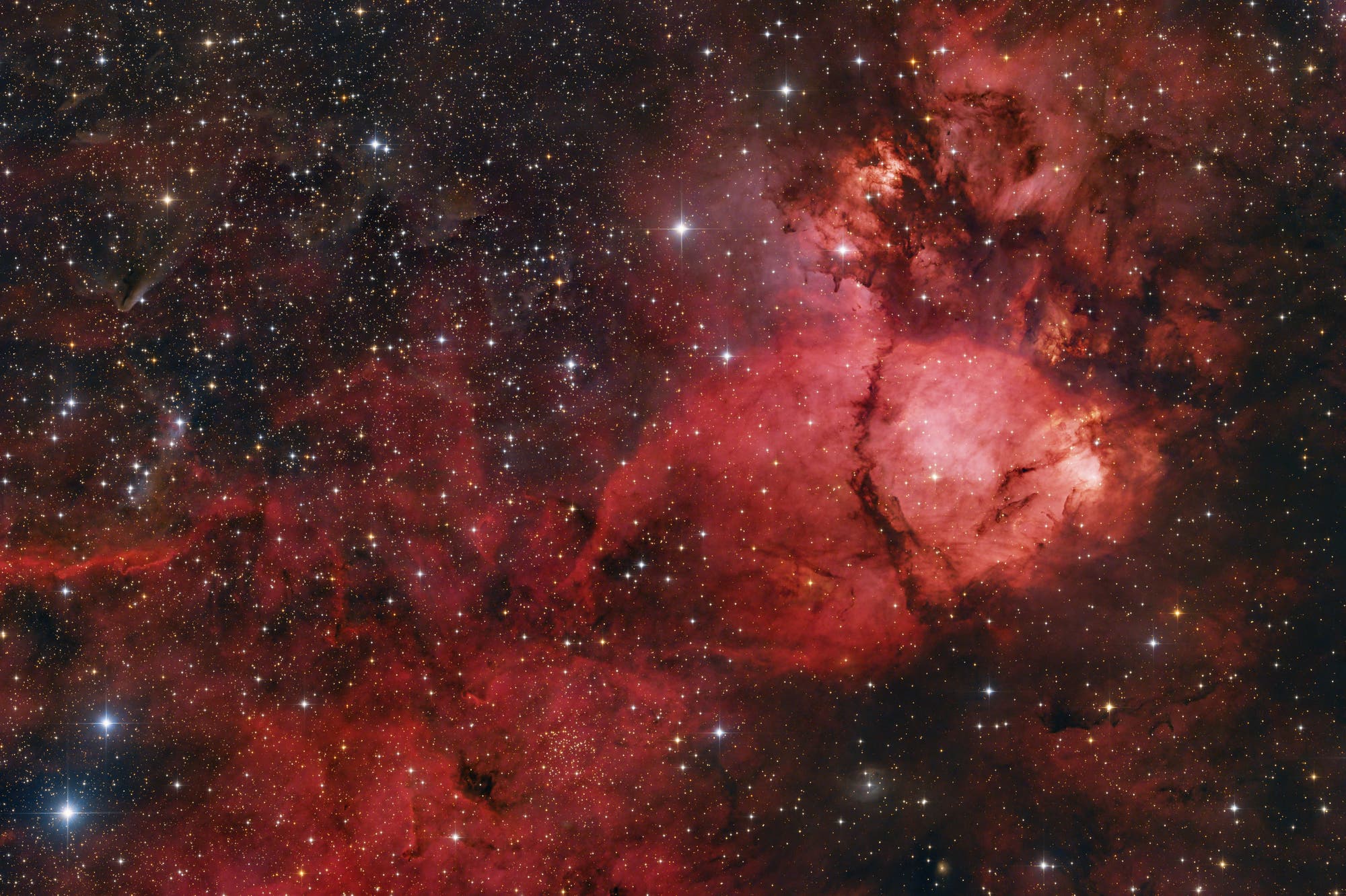 Nebulosa Cabeza de Pez – Espectro científico