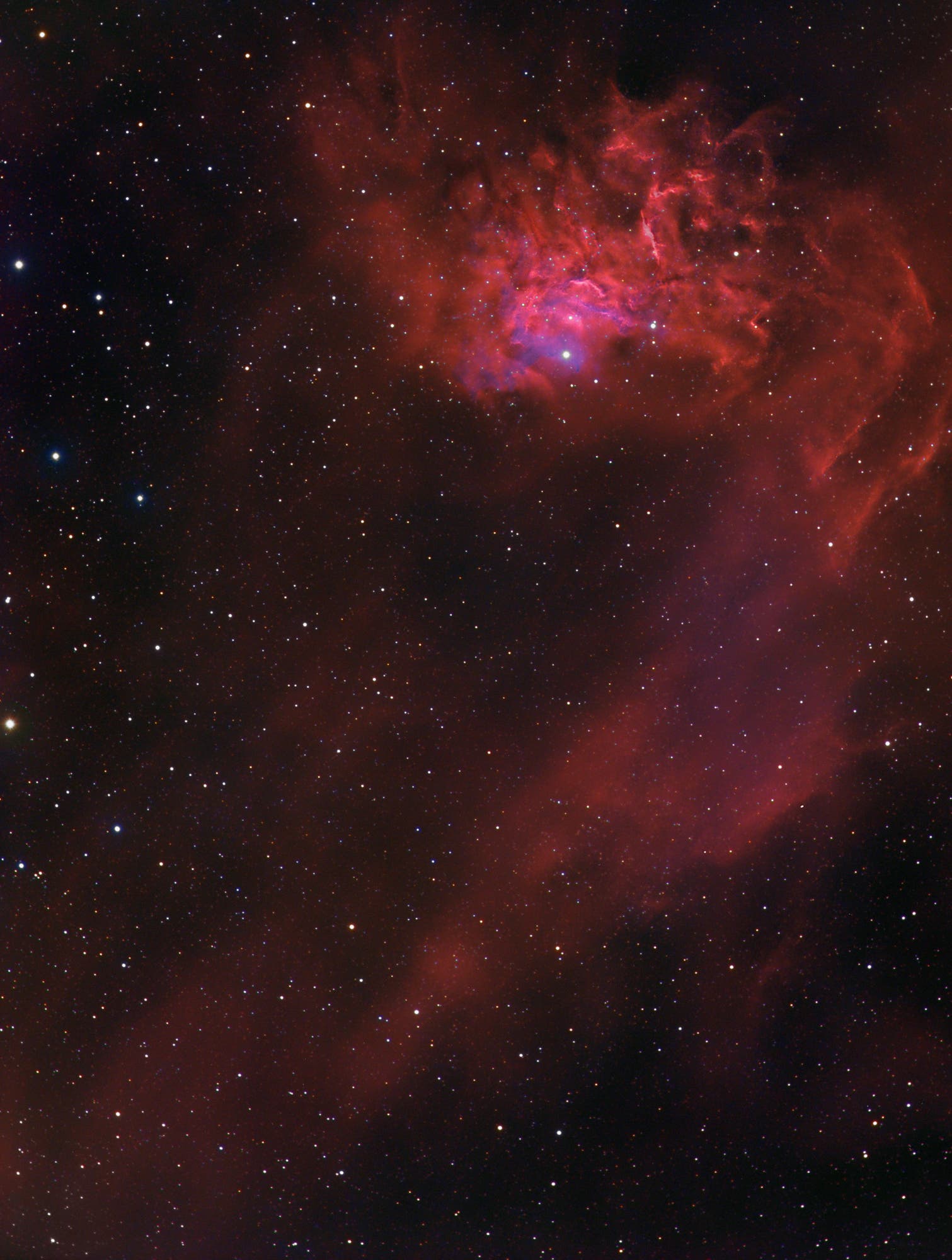 IC 405, The Flaming Star
