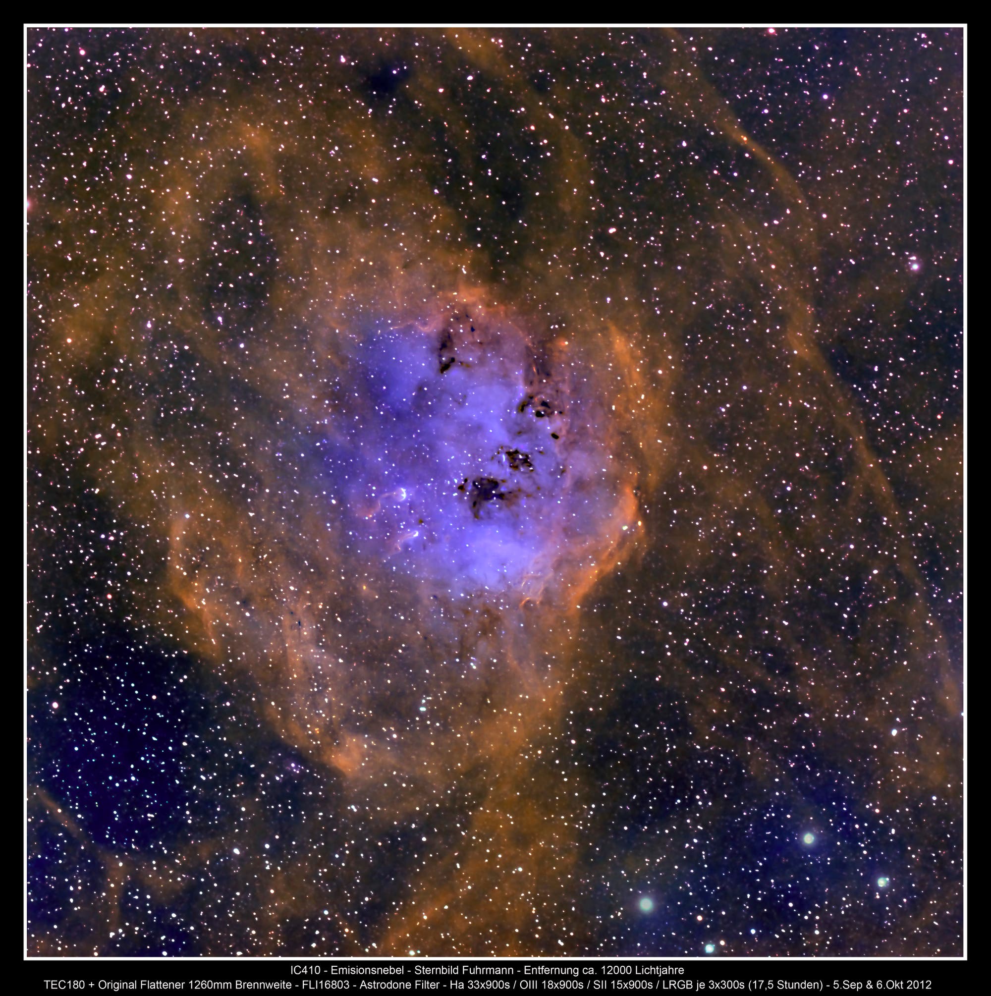 IC410 - Tadpole Nebel