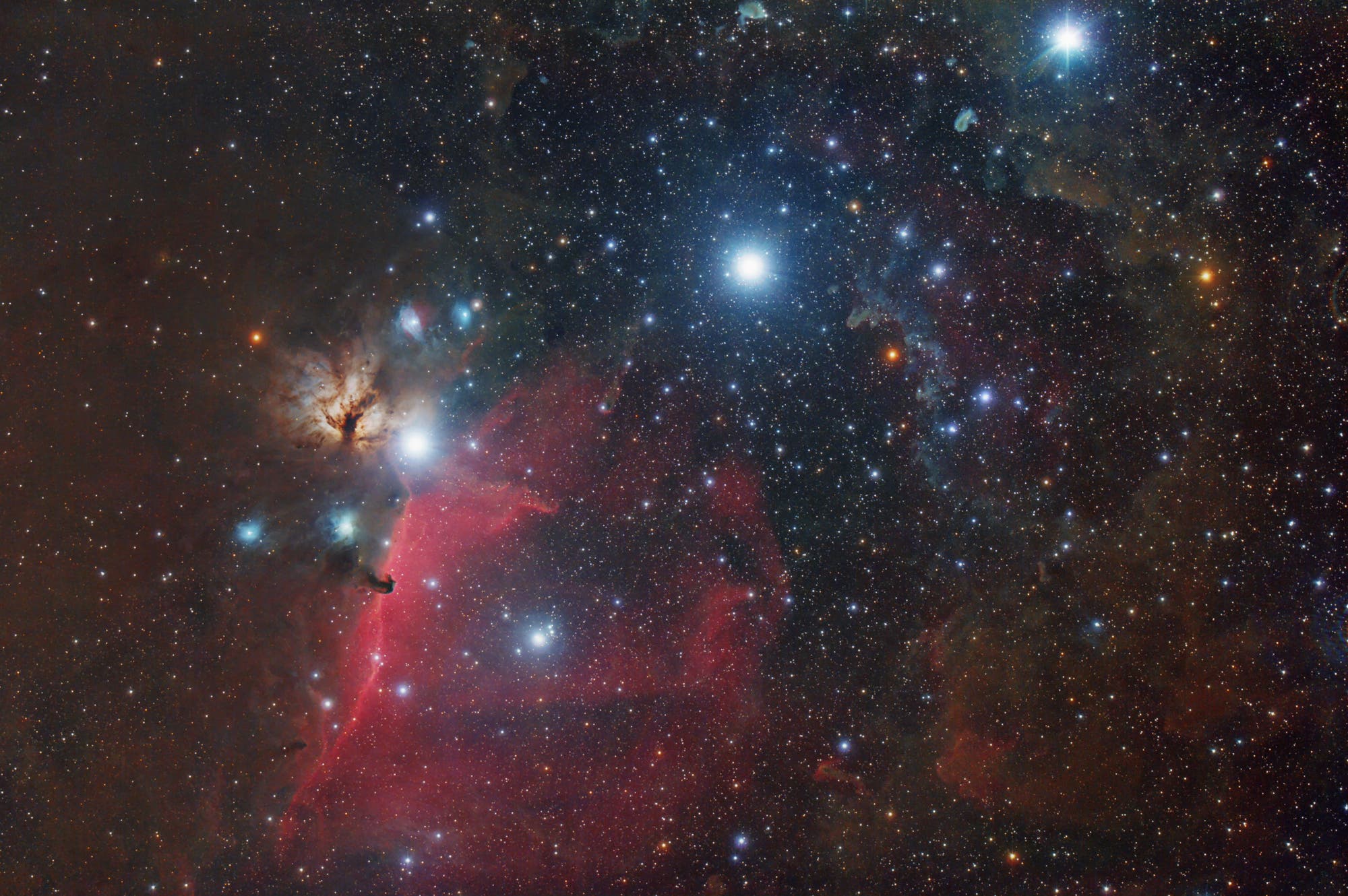 IC 434 und NGC 2024