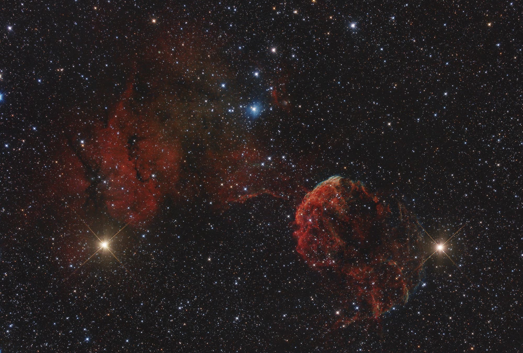 IC 443 - Quallennebel