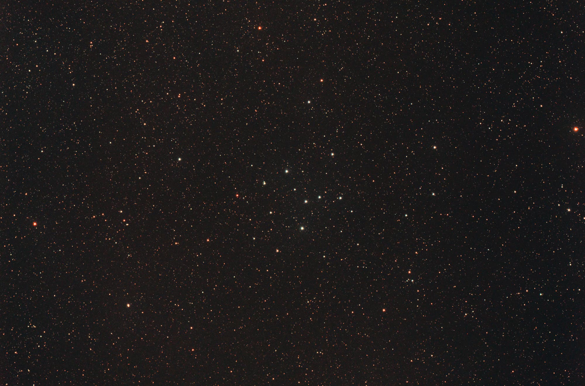 Offener Sternhaufen IC 4665 im Schlangenträger (Ophiuchus)