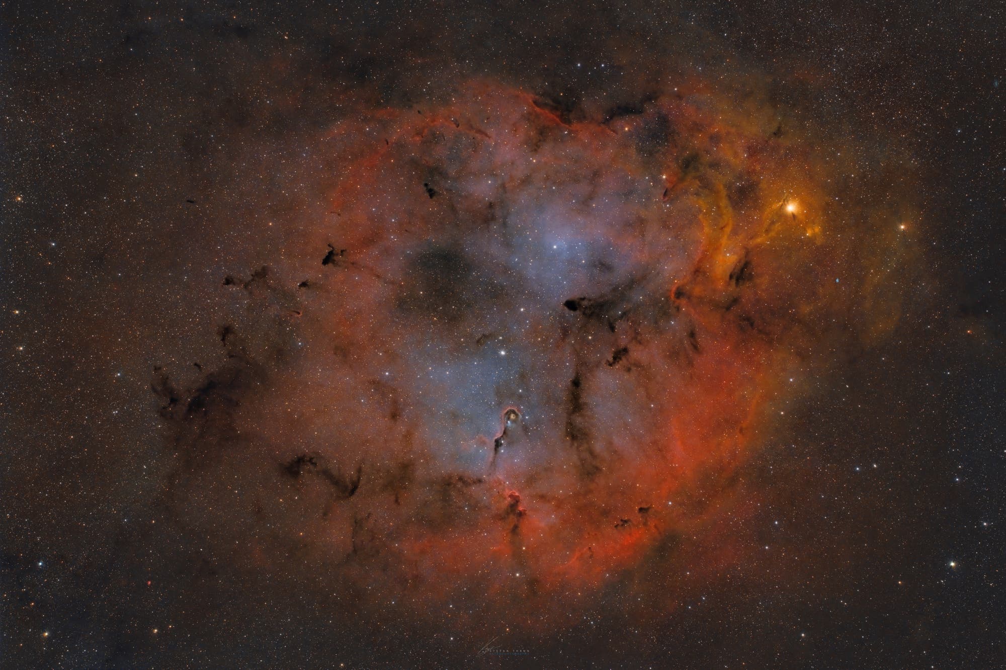 IC 1396 in RGB