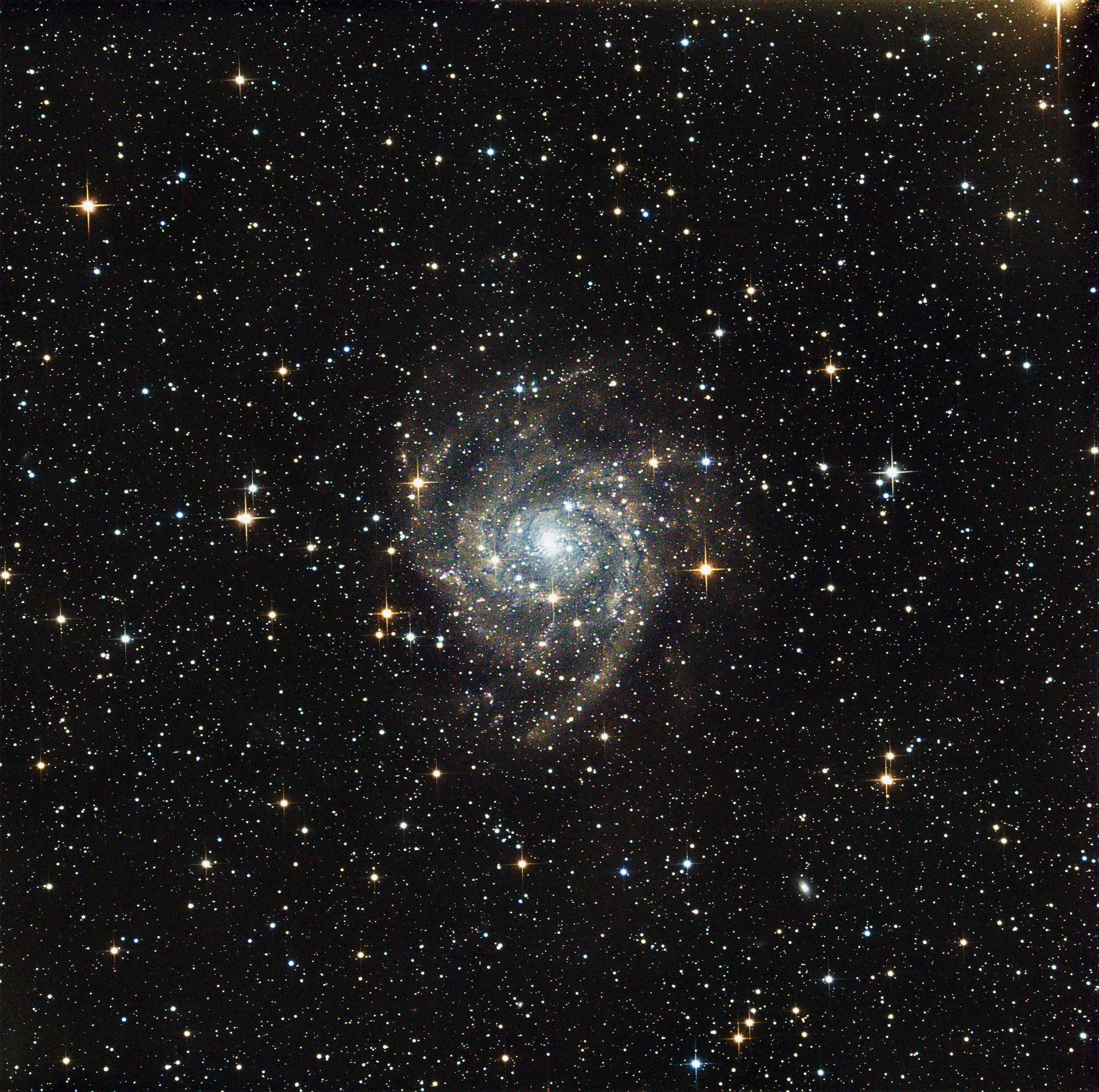 IC 342 La galaxia oculta – Espectro científico
