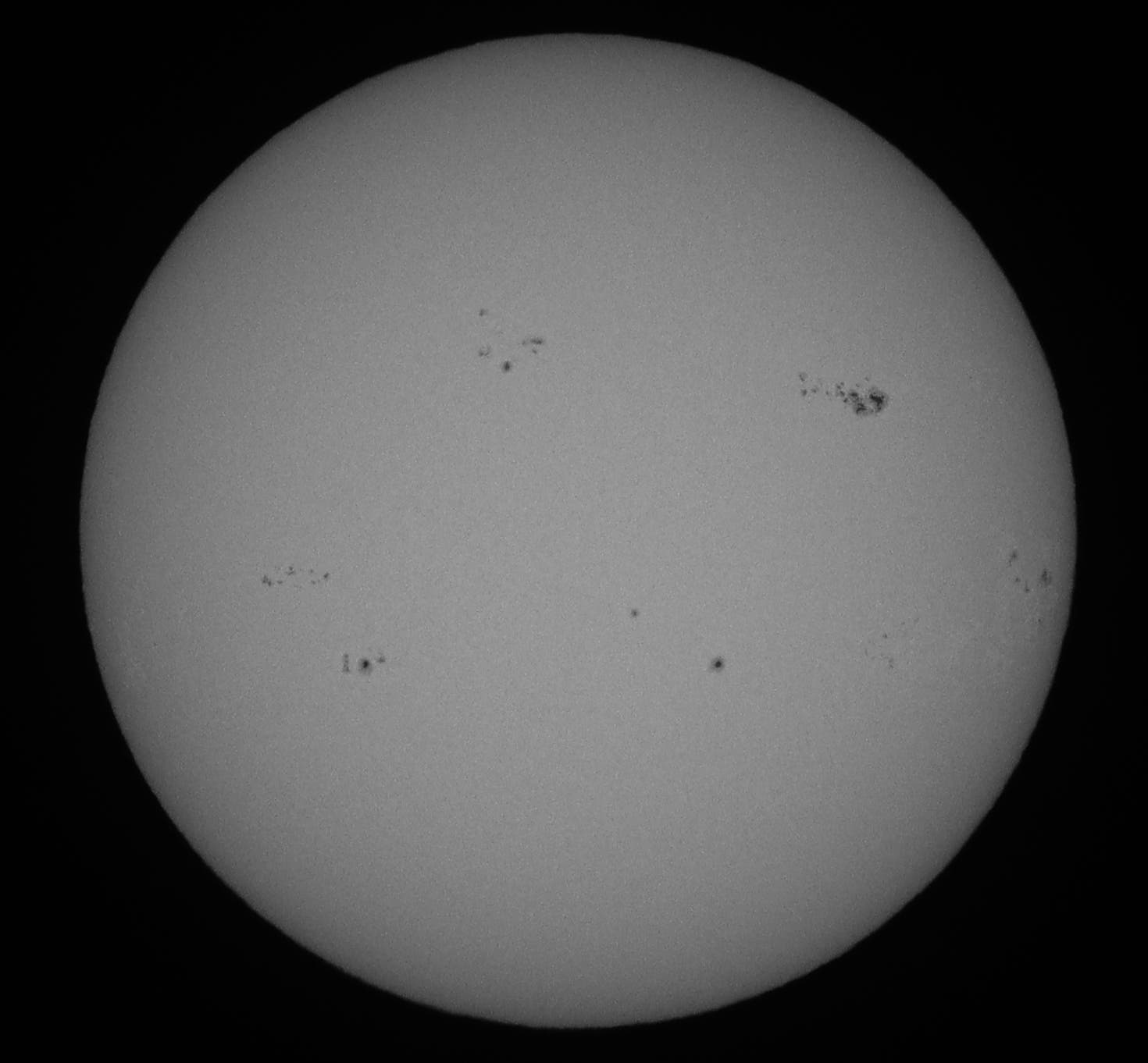 Sonnenflecken am 29. Dezember 2024