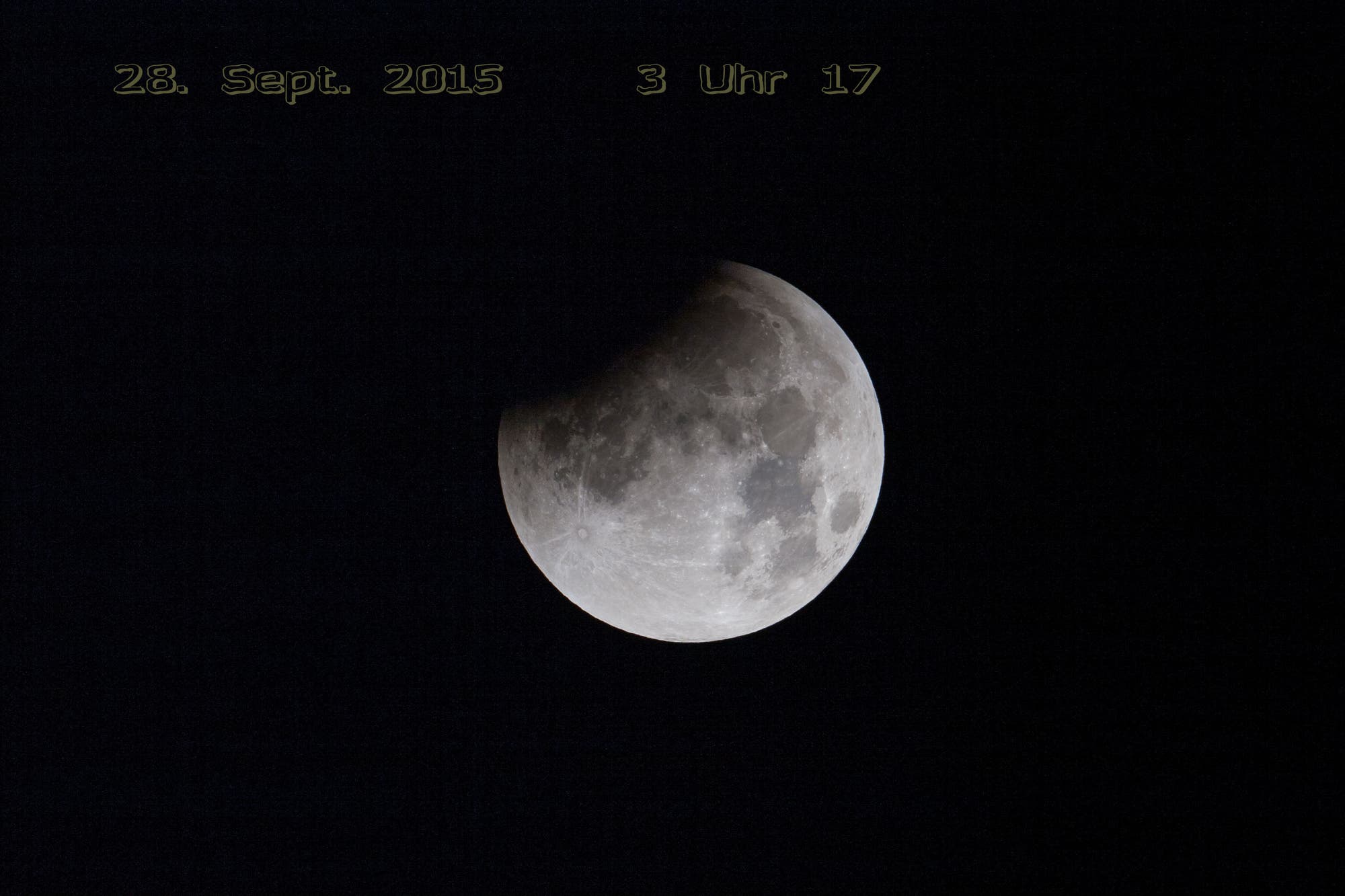 Mondfinsternis 28.09.2015
