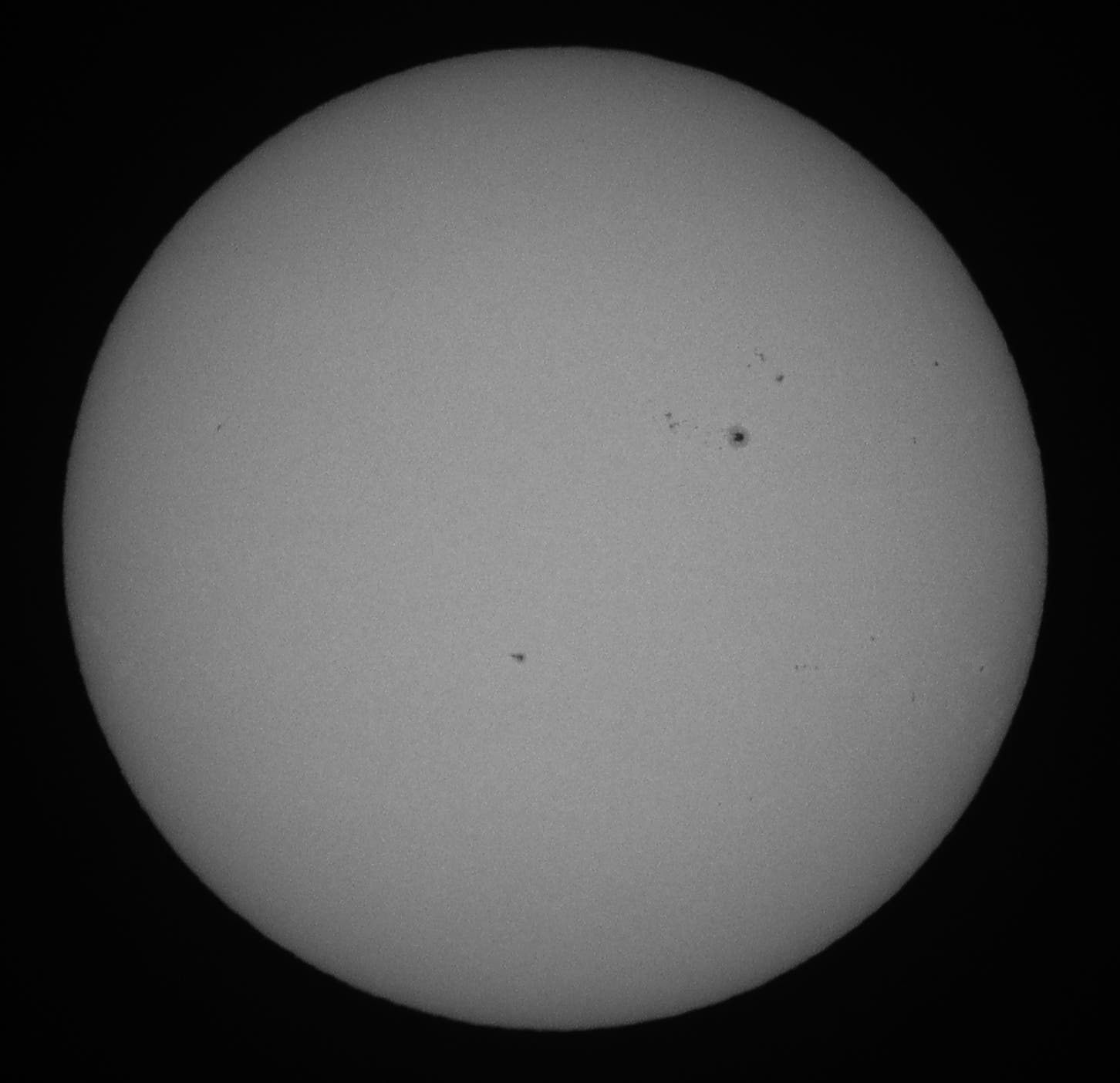 Sonnenflecken am 9. Januar 2025