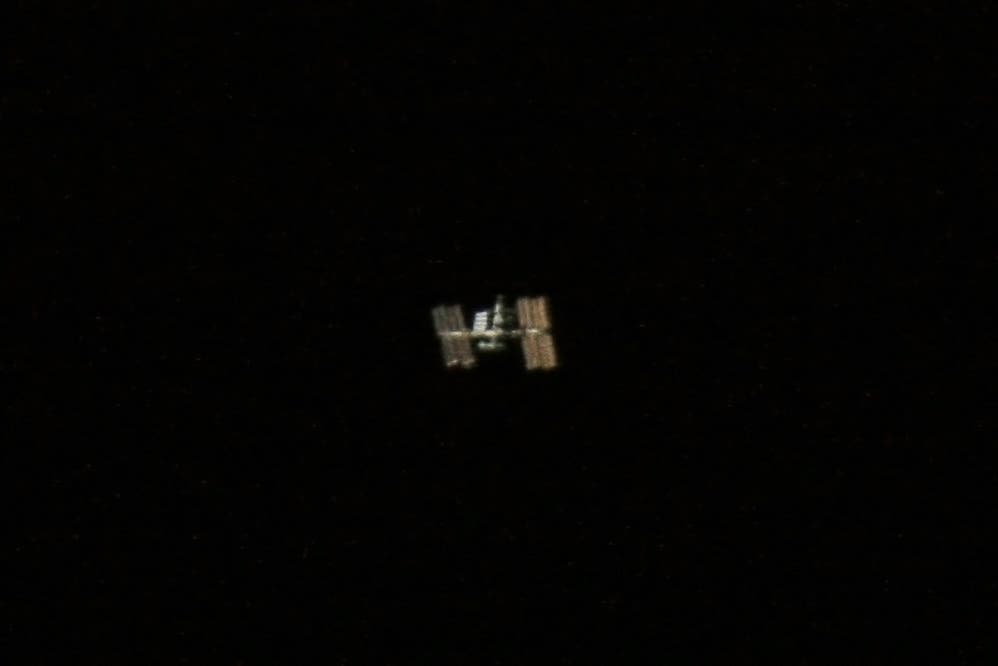 ISS Überflug am 22.5.2009