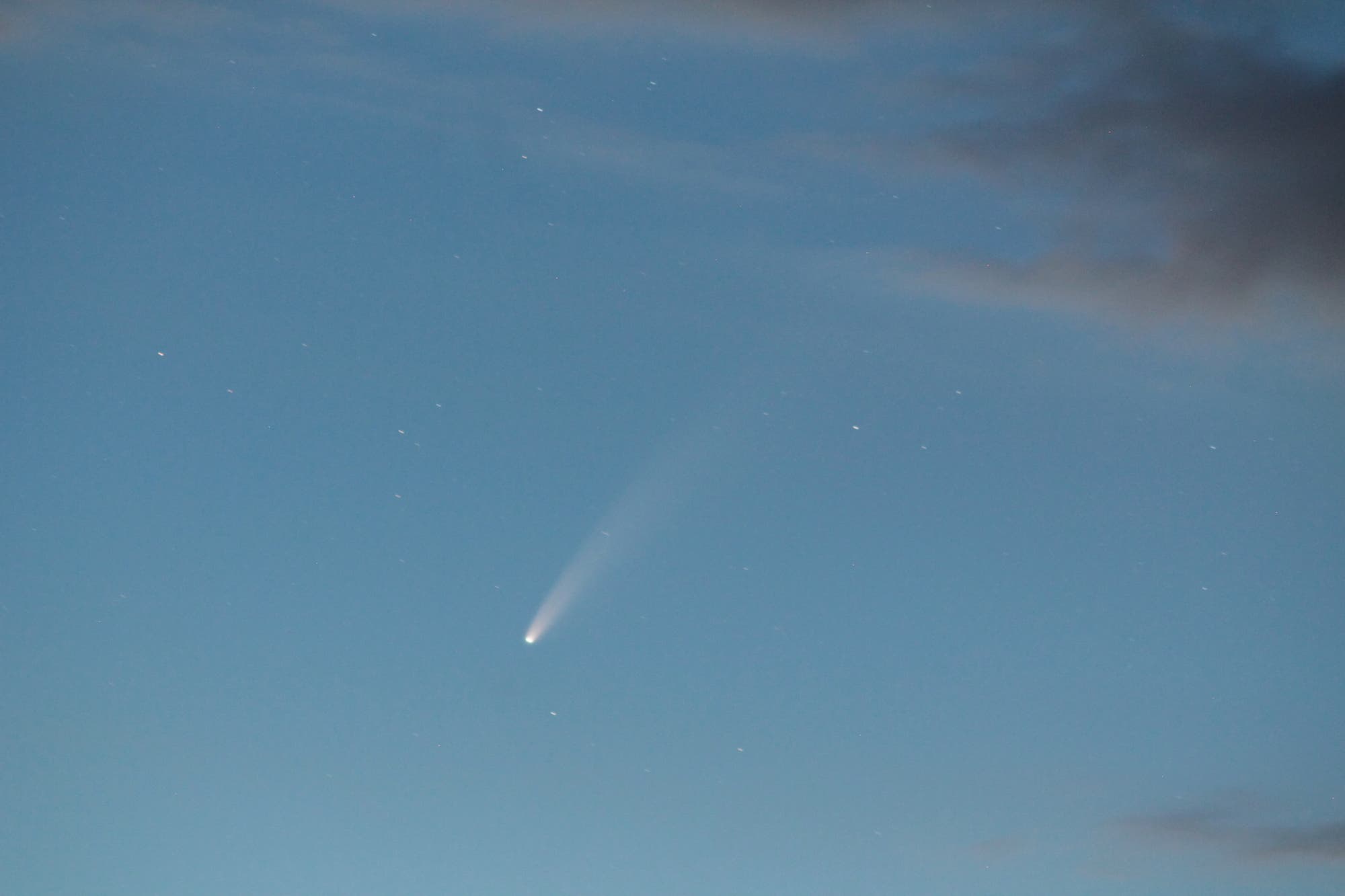 Komet NEOWISE am 13. Juli 2020