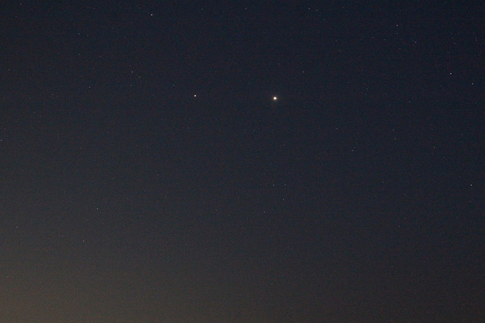Jupiter und Saturn am Morgenhimmel -2
