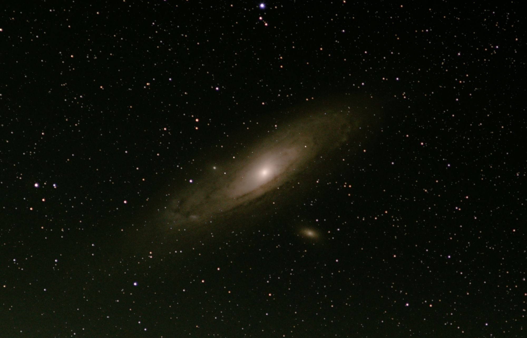 Andromedagalaxie im September