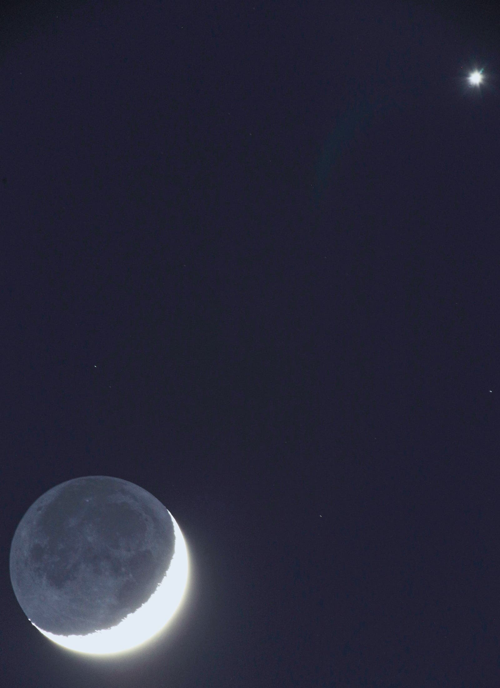 Conjunction Moon - Venus Sicily-Italy Ragusa