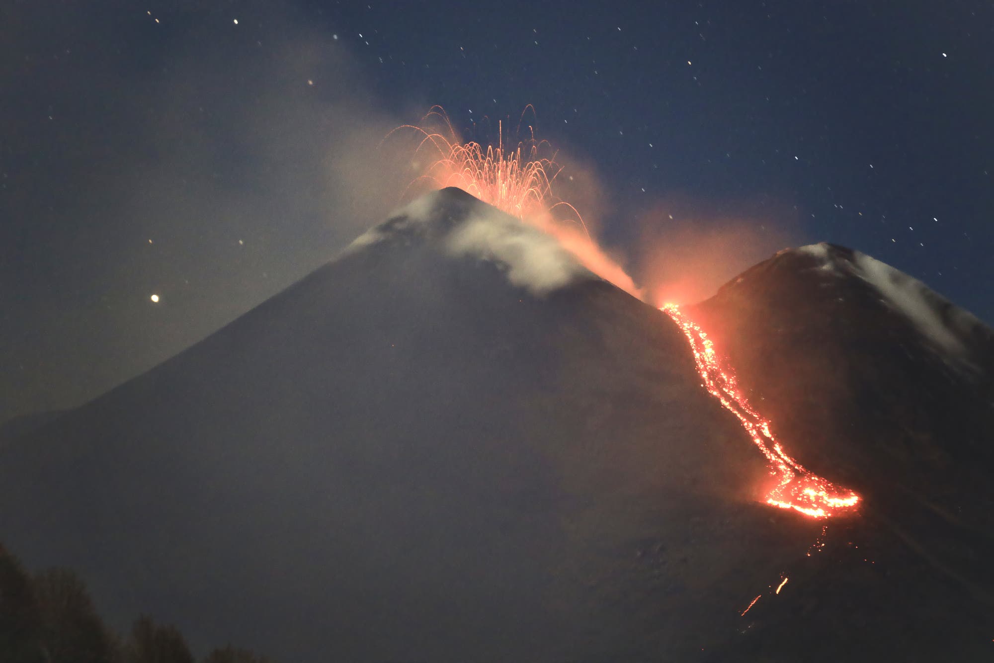 New eruption of Mount Etna 