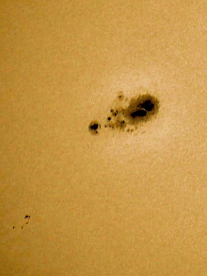 Super giant Sunspot of may 4th   