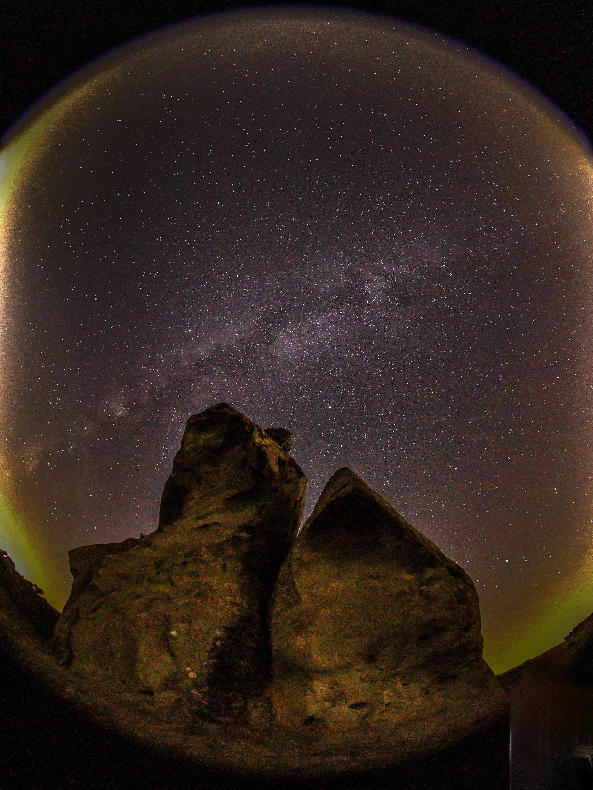 Ancient primordial monolith milky way