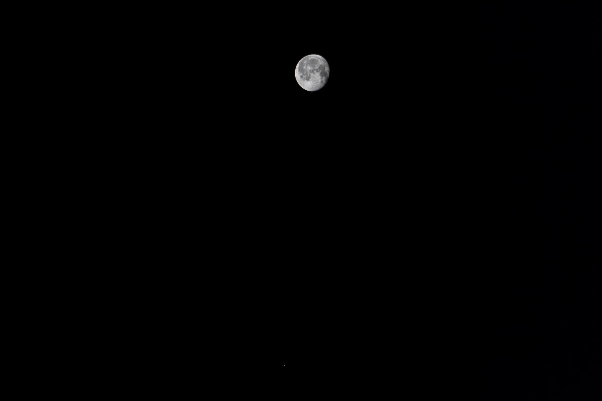 Mond & Mars bei 160 mm