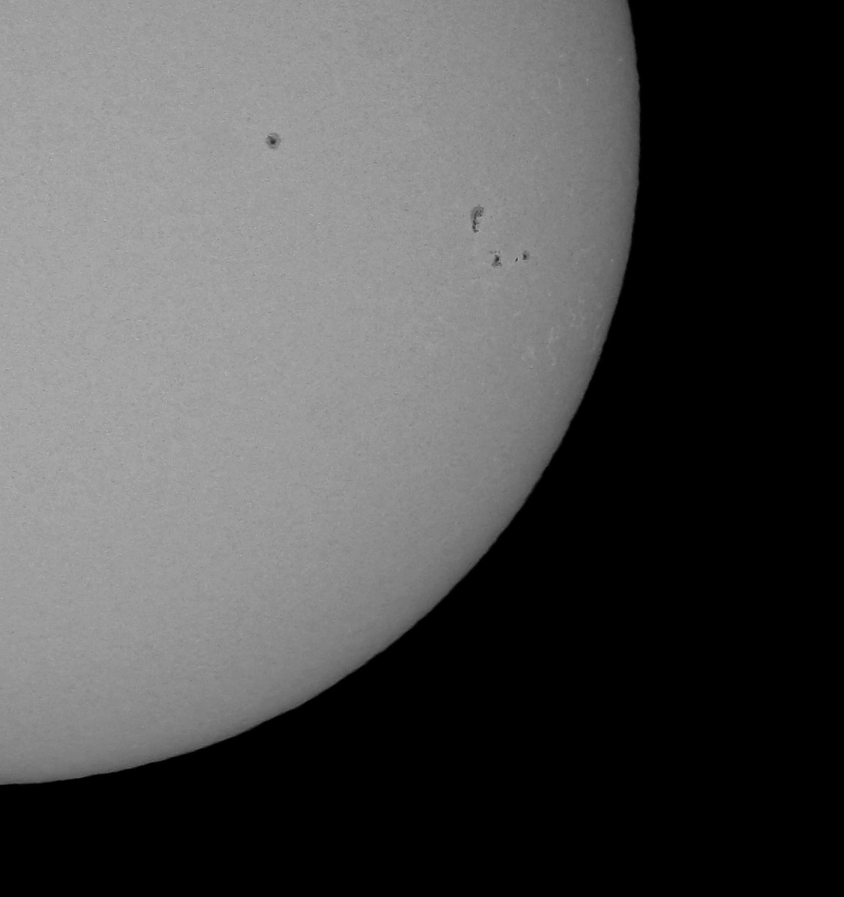 Sonnenfleckengruppe am 22. Februar 2016