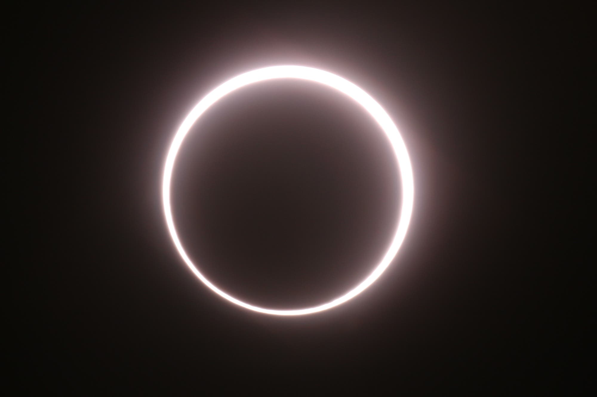 Ringförmige Sonnenfinsternis in New Mexico am 14. Oktober 2023
