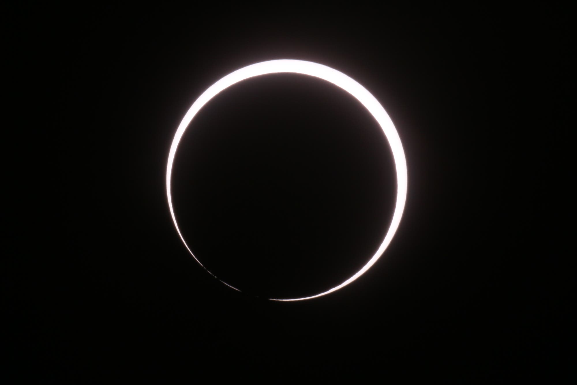 Ringförmige Sonnenfinsternis in New Mexico am 14. Oktober 2023